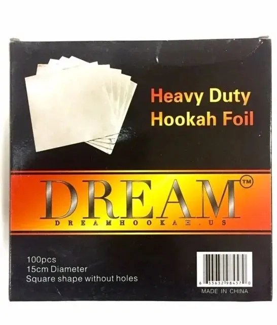 Dream Hookah Aluminum Foil (100PCS) Basha Imports