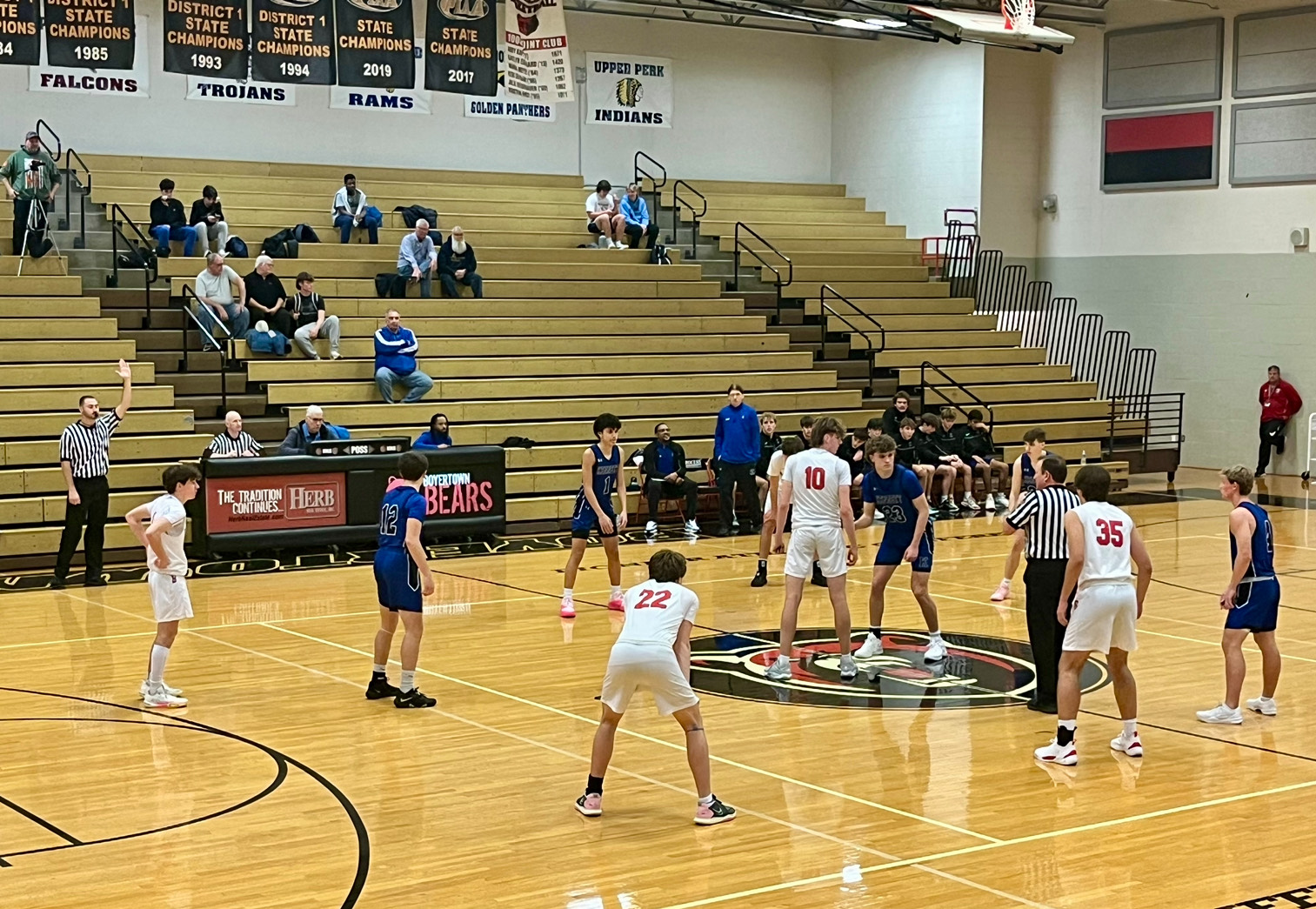 Boy’s Varsity basketball wins against 6652 BASH Cub