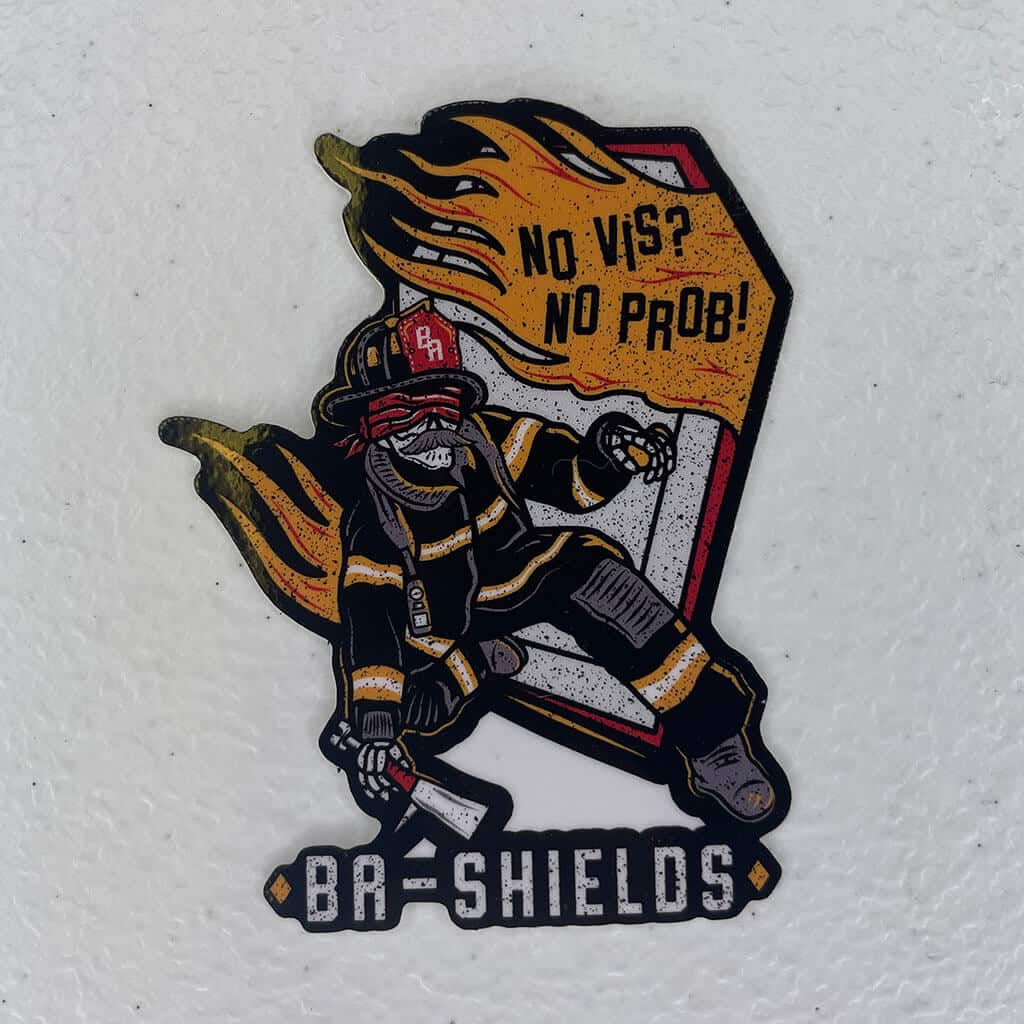 Firefighter Stickers BAShields