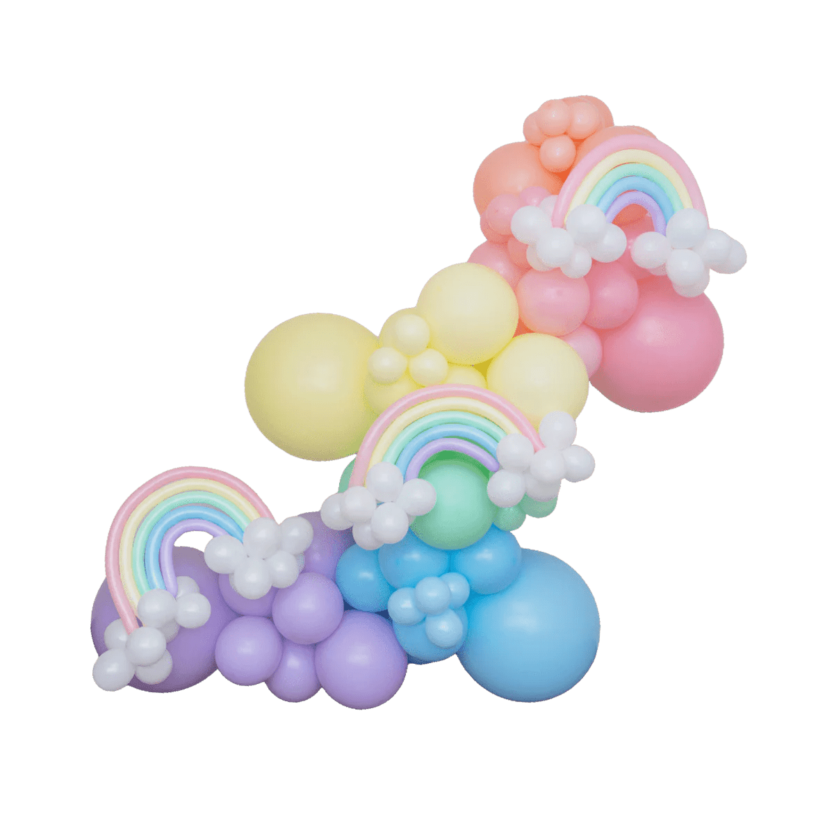 Rainbow Balloon Garland Kit Bashify Event Co.