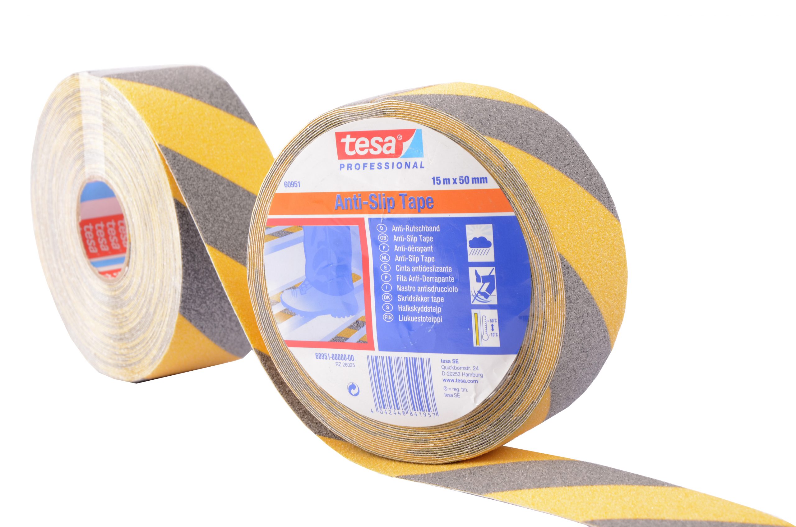 AntiSlip Tape Black/Yellow 2 inch Bashiti Depot