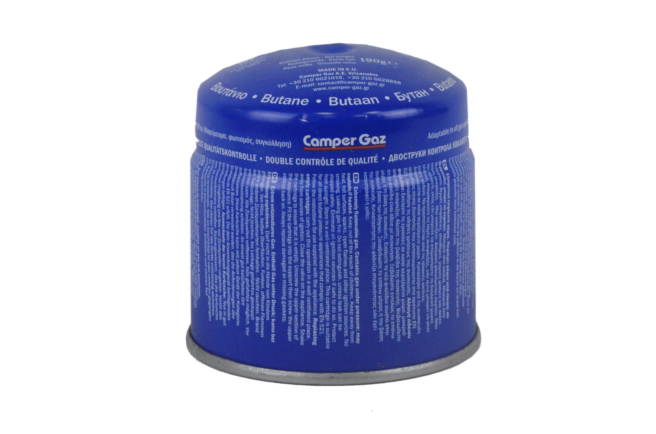 Butane Gas Canister 190 gram Bashiti Depot