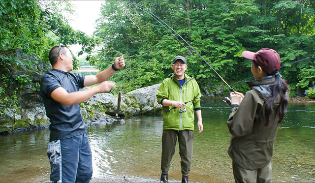 富良野釣り体験ツアー Bashō trip