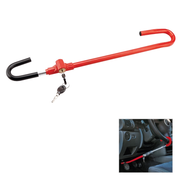 KFZ 100 Steering Wheel/Pedal Lock Vehicle AntiTheft Devices