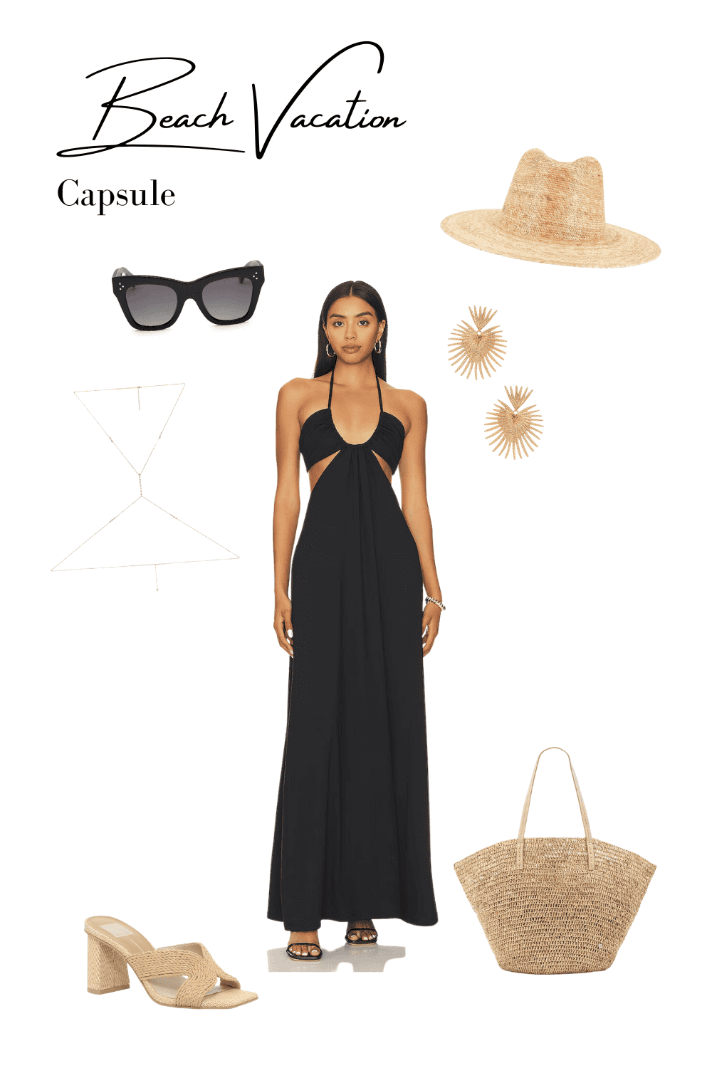 How to Create a Summer Beach Capsule Wardrobe