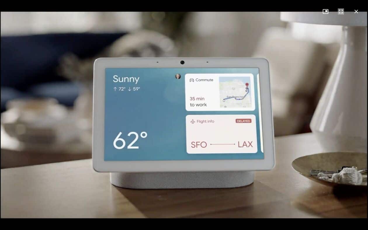 Google Nest Hub Max Introduce Gesture Control