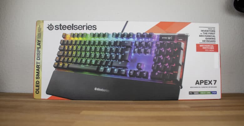 SteelSeries Apex 7 Review Gaming Keyboard with OLED Screen