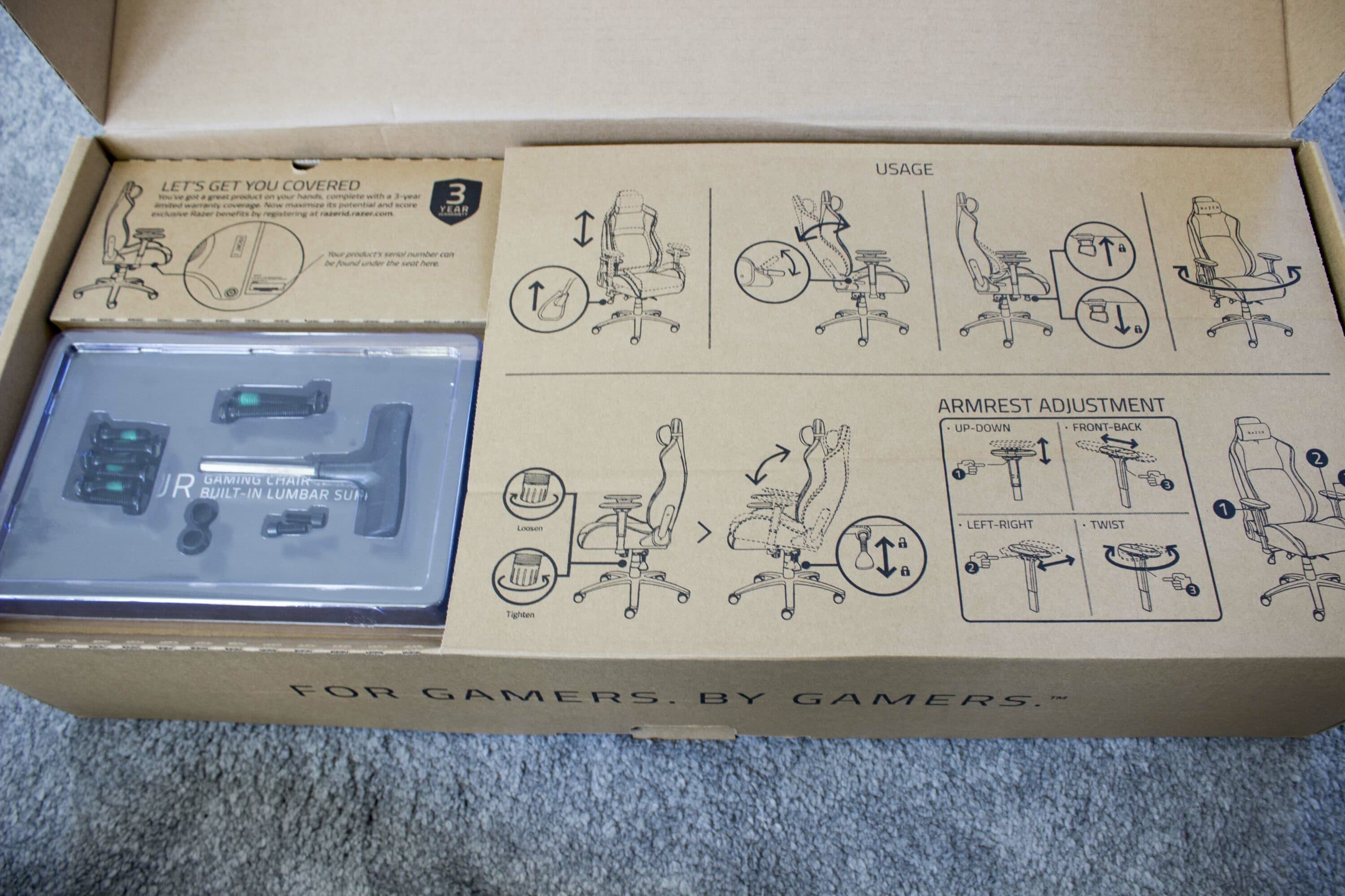 Razer Iskur in test gaming chair with special features