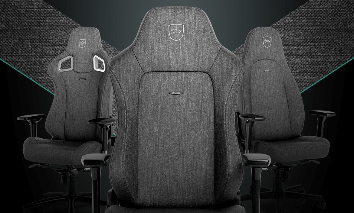 noblechairs TX series Comfortable and breathable gaming chairs announced