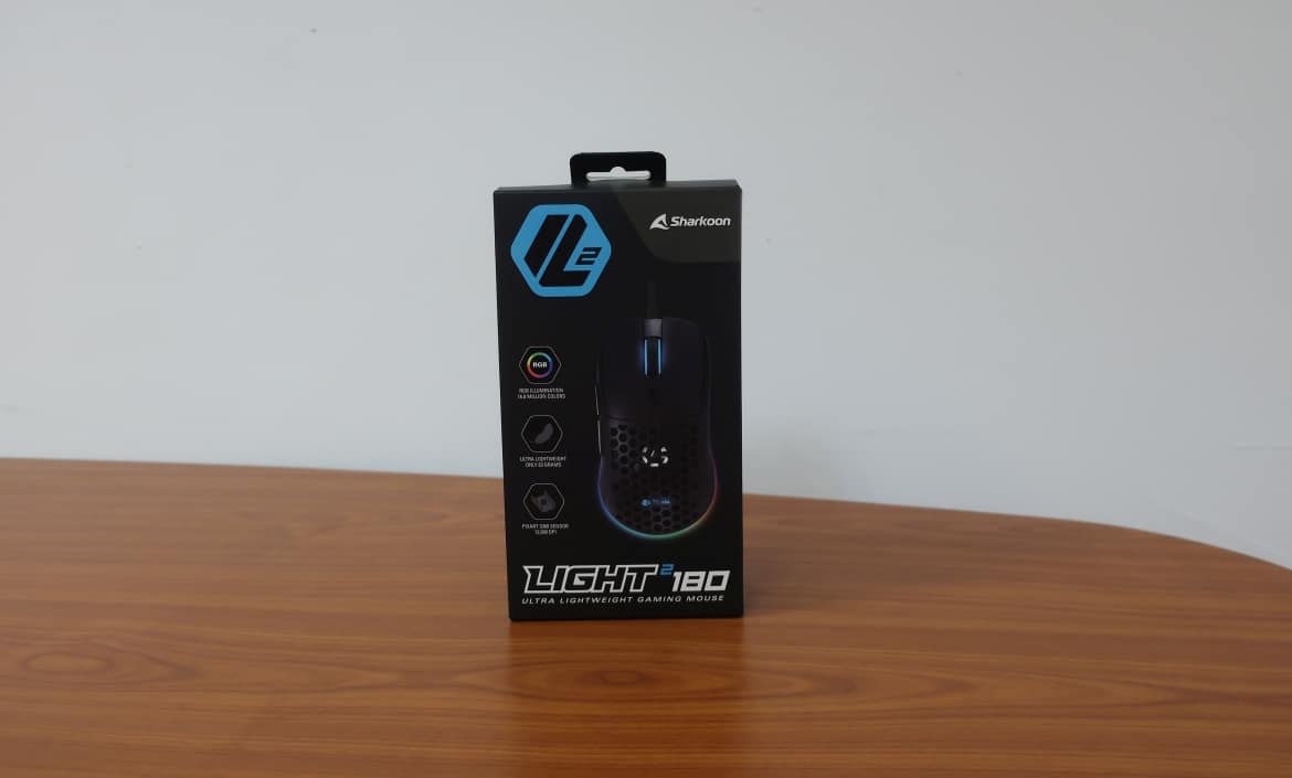 Sharkoon Light² 180 Test: Leichte Gaming-Maus zu überzeugendem Preis