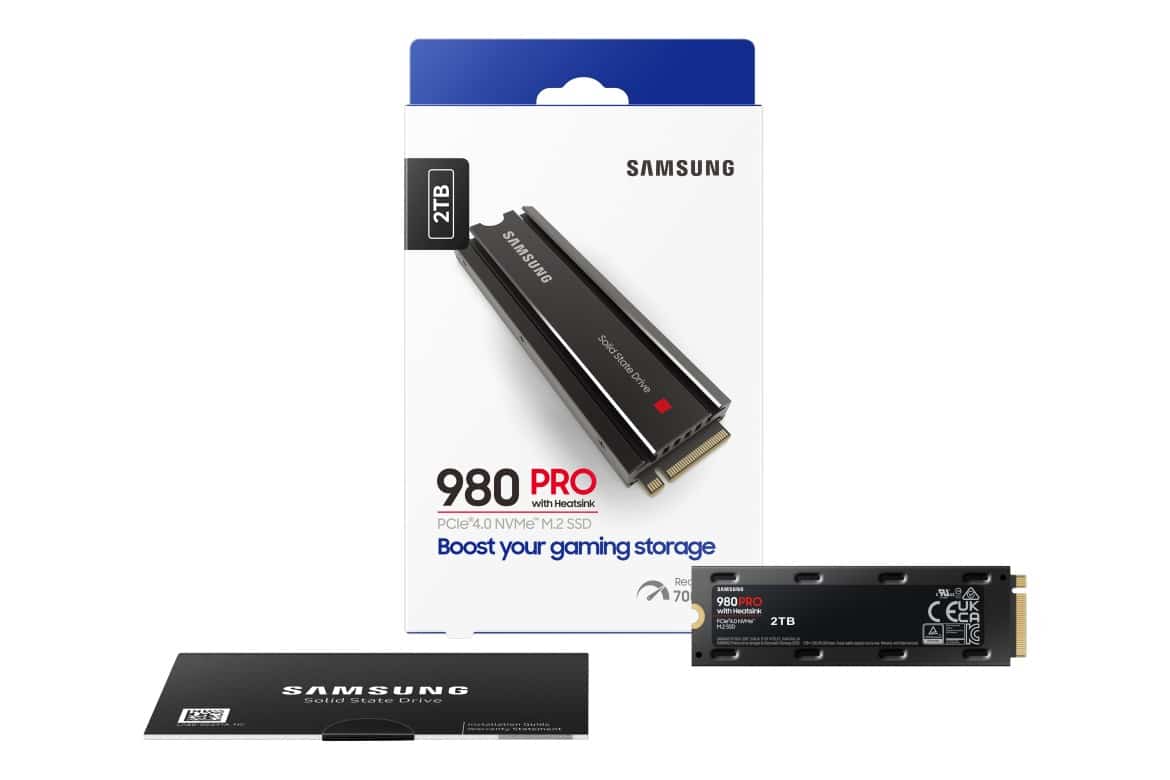 Samsung 980 PRO Heatsink SSD with heat sink soon available in Germany