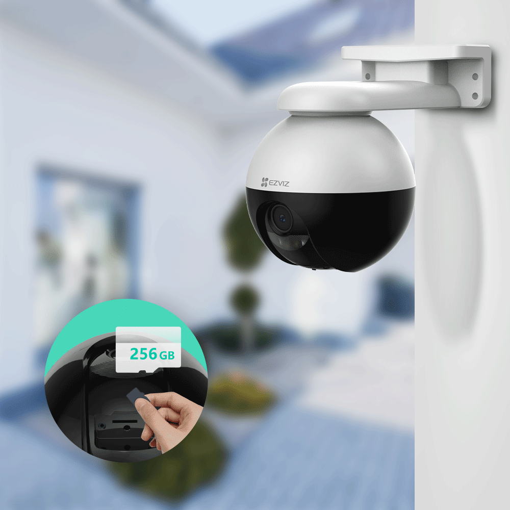 EZVIZ C8W Pro 2K New 360degree security camera with AI features