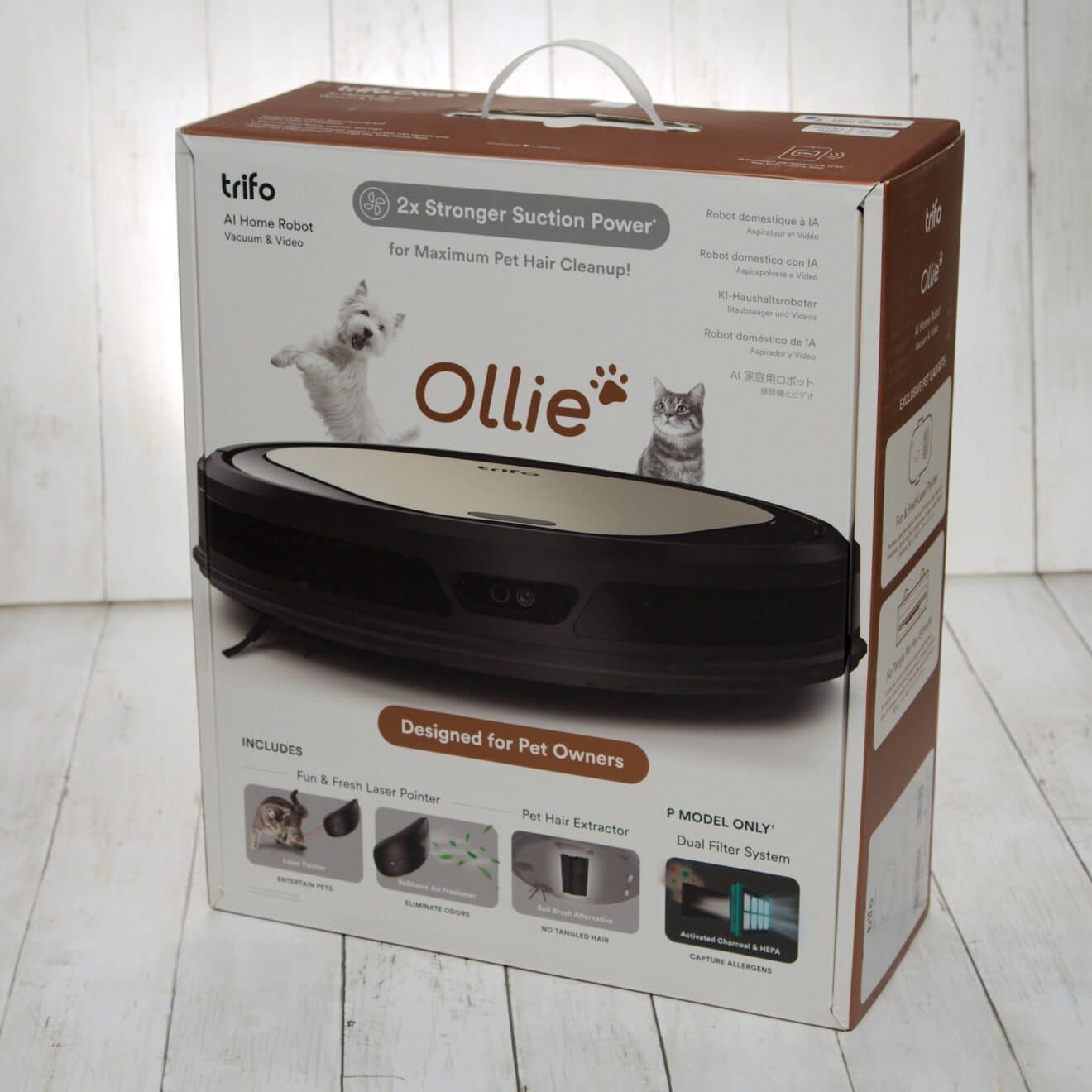 Trifo Ollie in test A vacuum cleaner robot for pet owners?