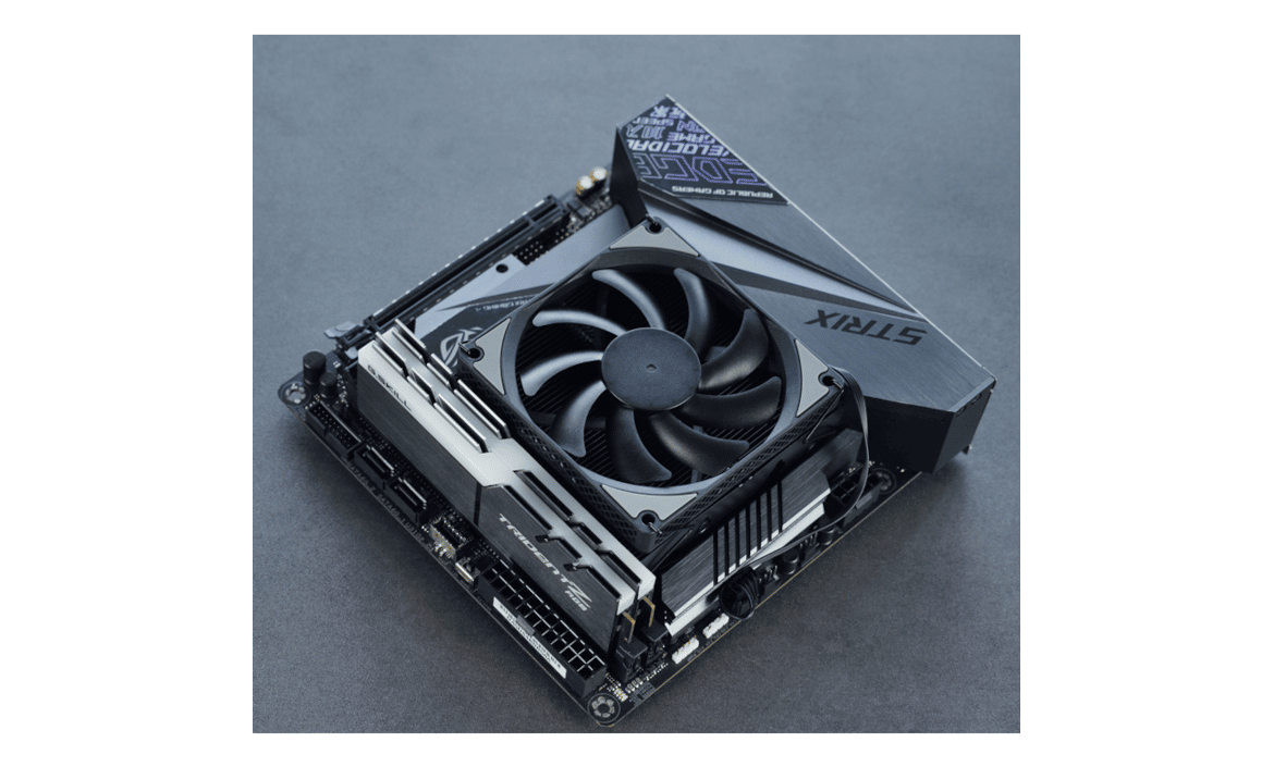 Jonsbo HX4170D review Highperformance SFF cooler all in black