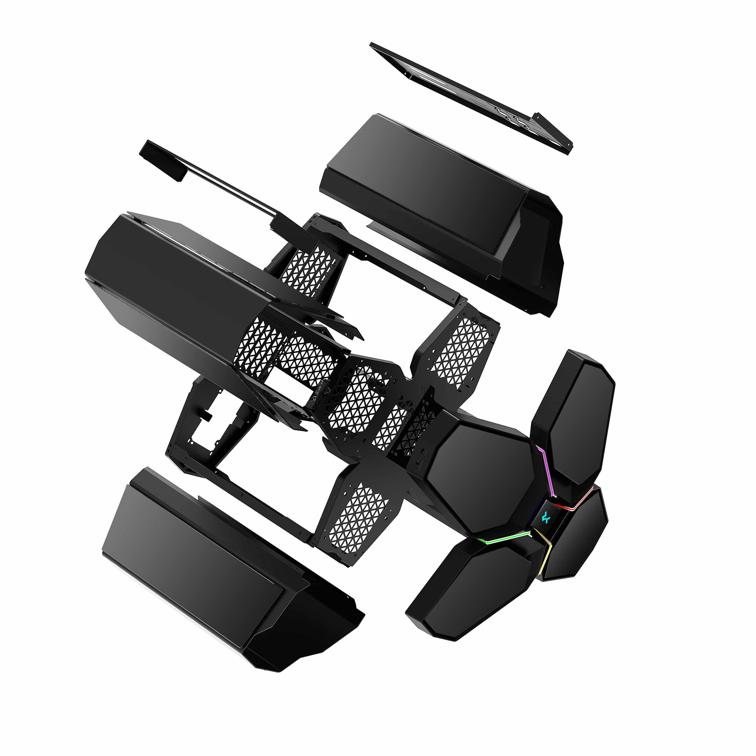 DeepCool QUADSTELLAR INFINITY: Case in unusual design