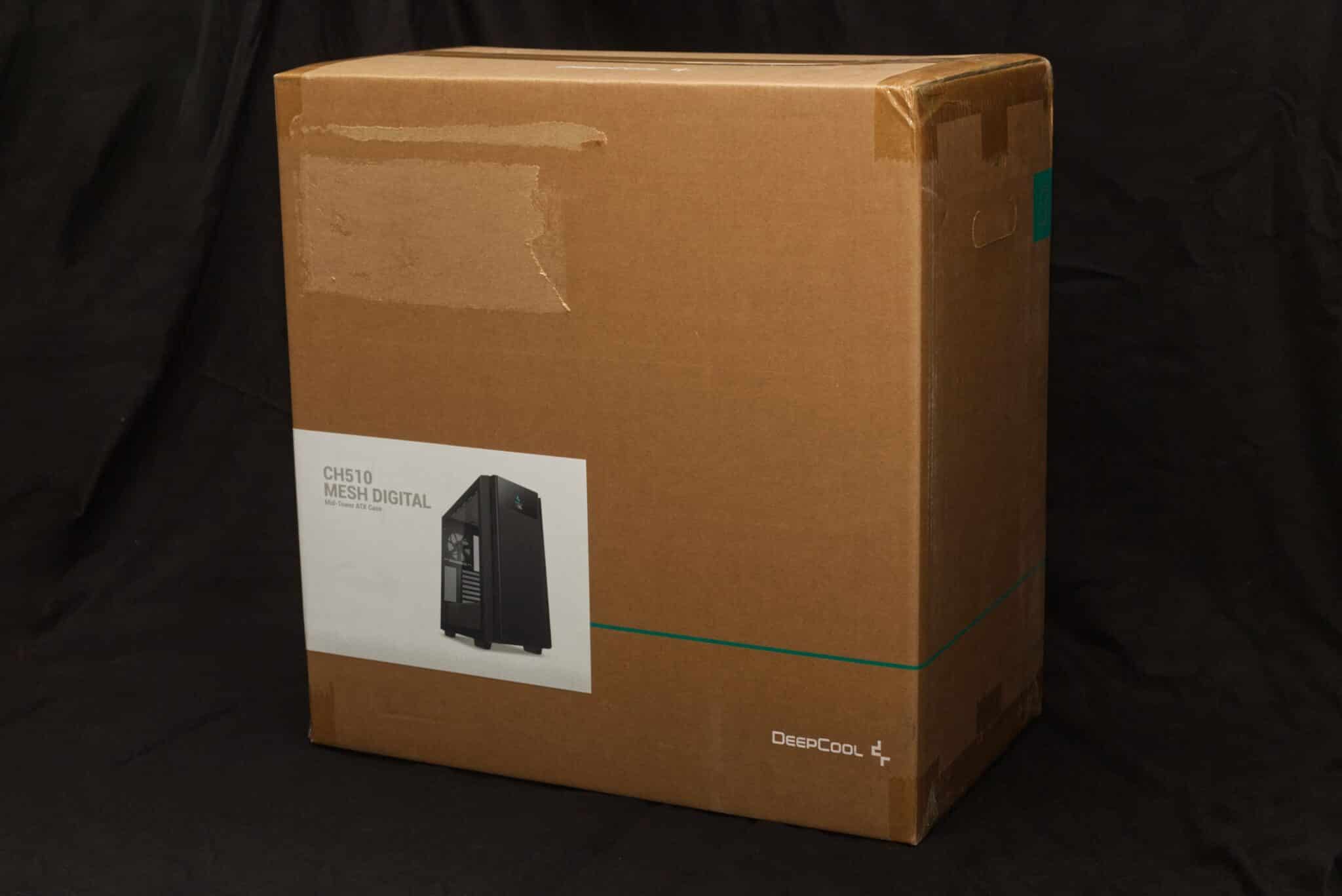 DeepCool CH510 Mesh Digital Test - the case with the display