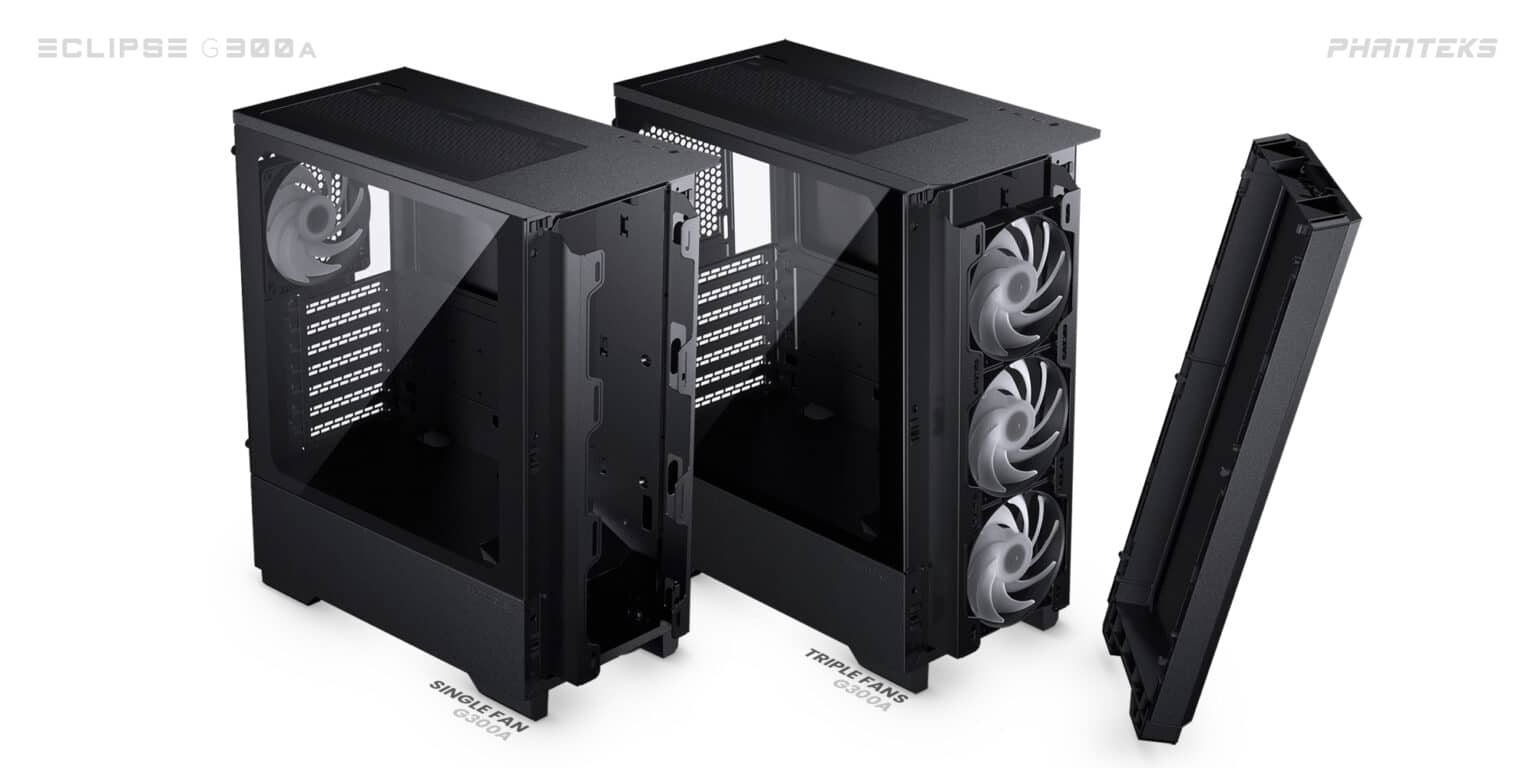 Phanteks Eclipse G300A: Compact ATX case goes on sale
