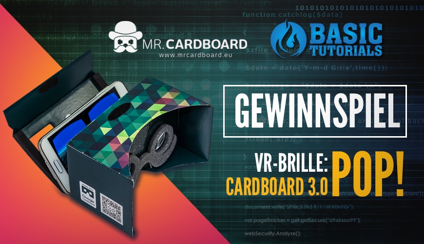 Gewinne ein POP! Cardboard 3.0 von Mr. Cardboard!