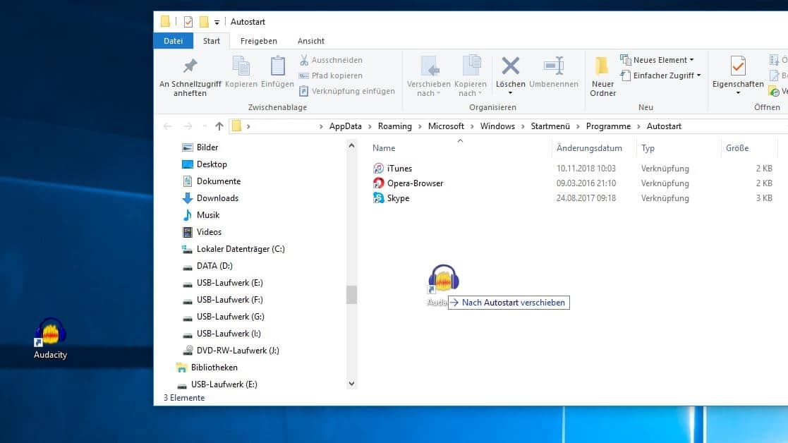 Windows 10 autostart program - jolowelcome