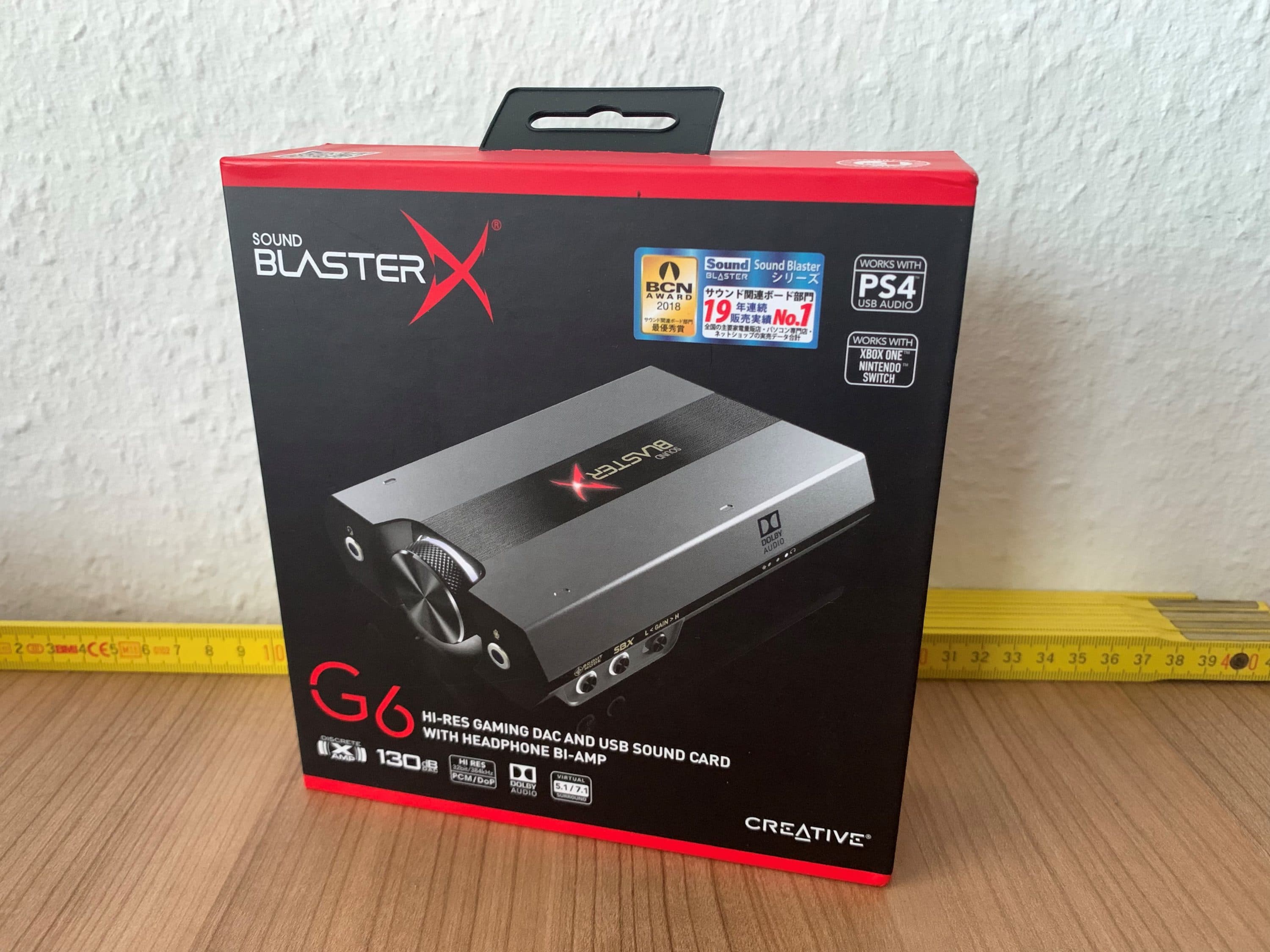 Creative Sound BlasterX G6 USB Sound Card Review The Portable Allrounder?
