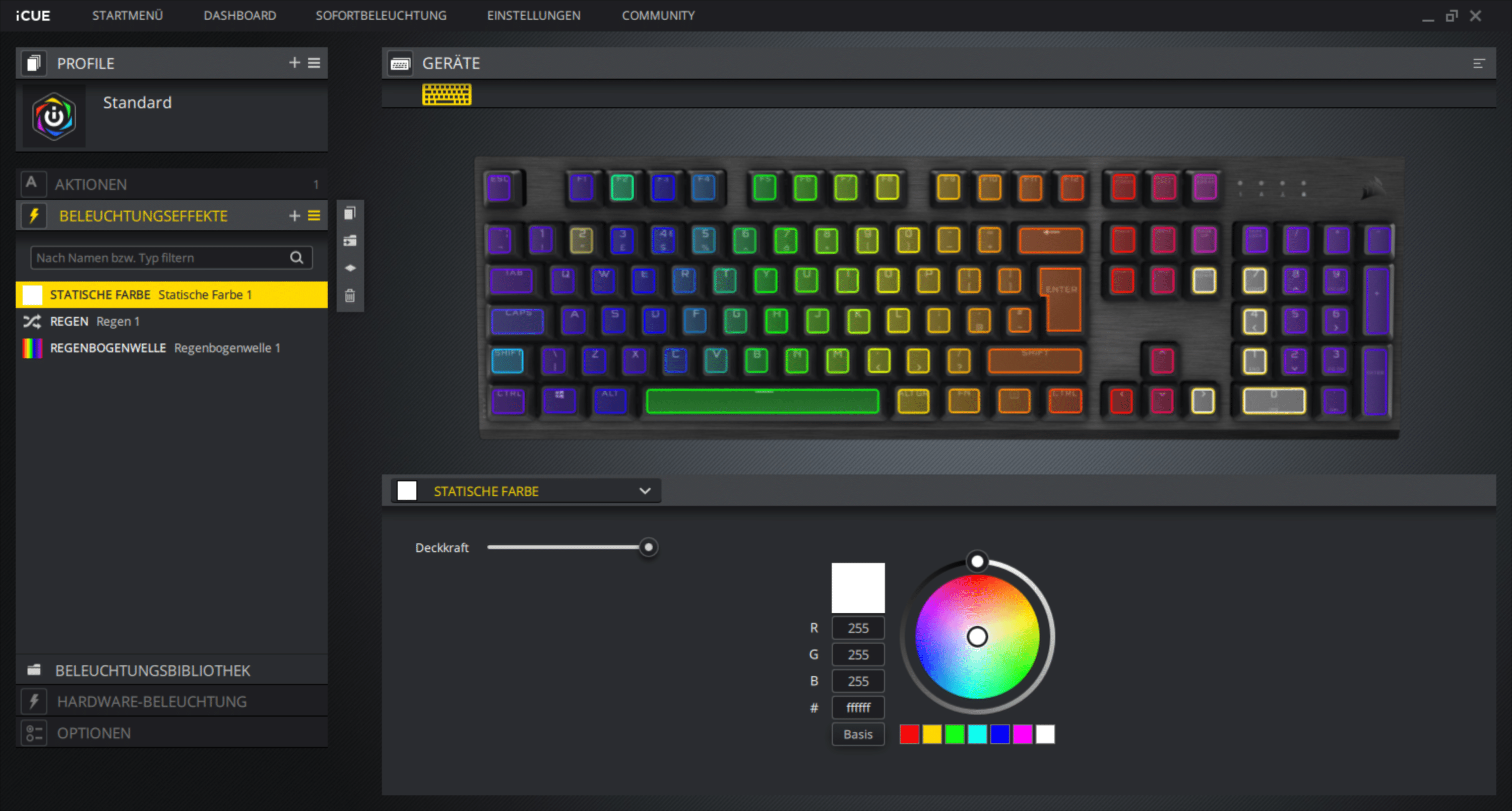 Corsair K60 RGB Pro Die erste Tastatur mit ViolaSwitches