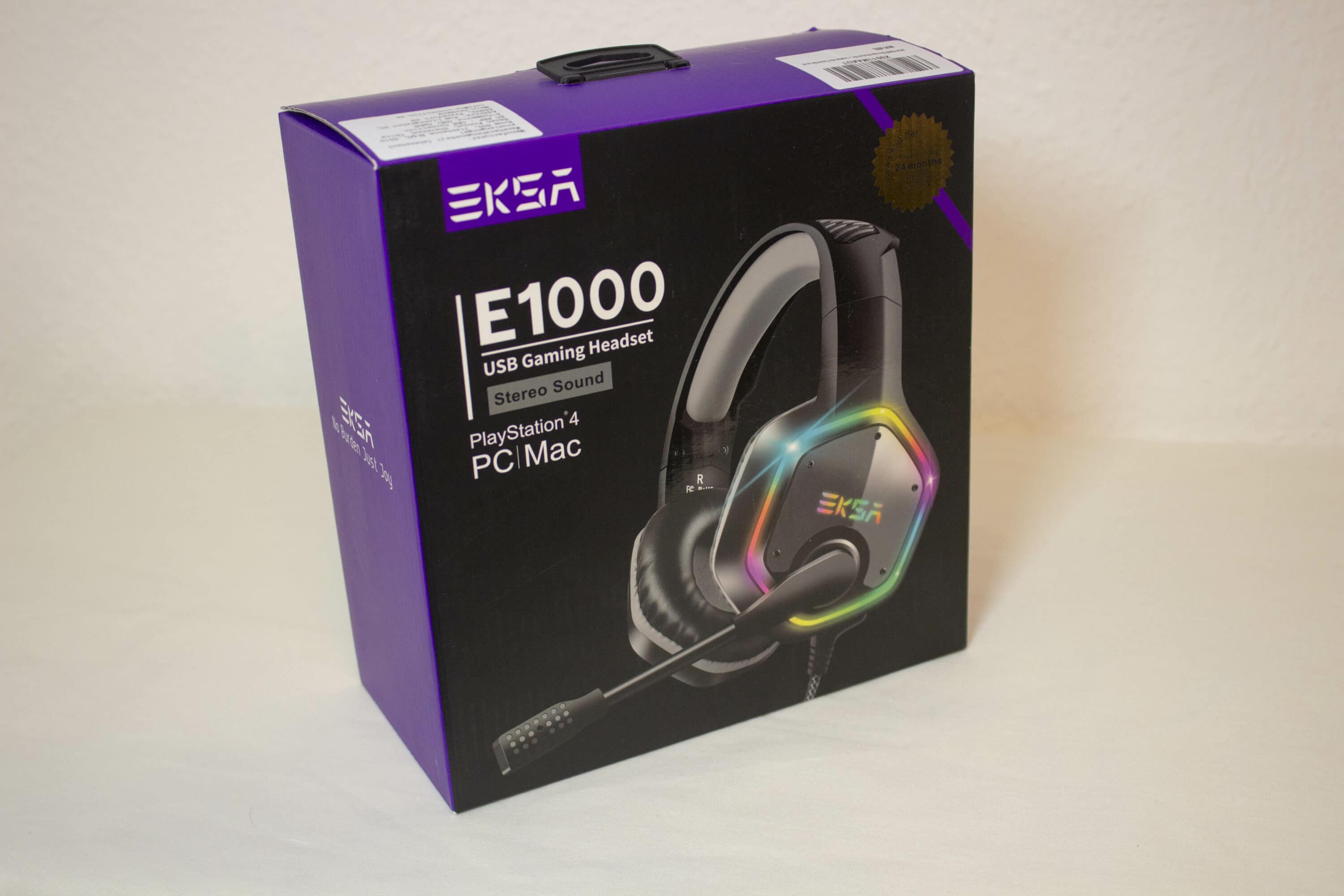 EKSA 1000 GamingHeadset im Test virtuelles 7.1 und RGB für unter 40 Euro