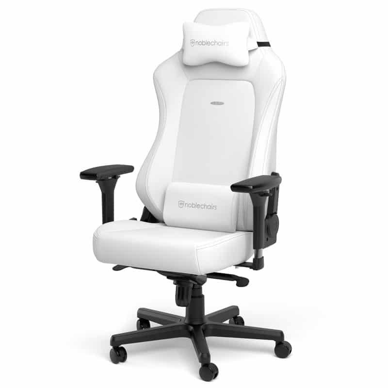 noblechairs White Edition GamingStühle kommen in weißer Farbe