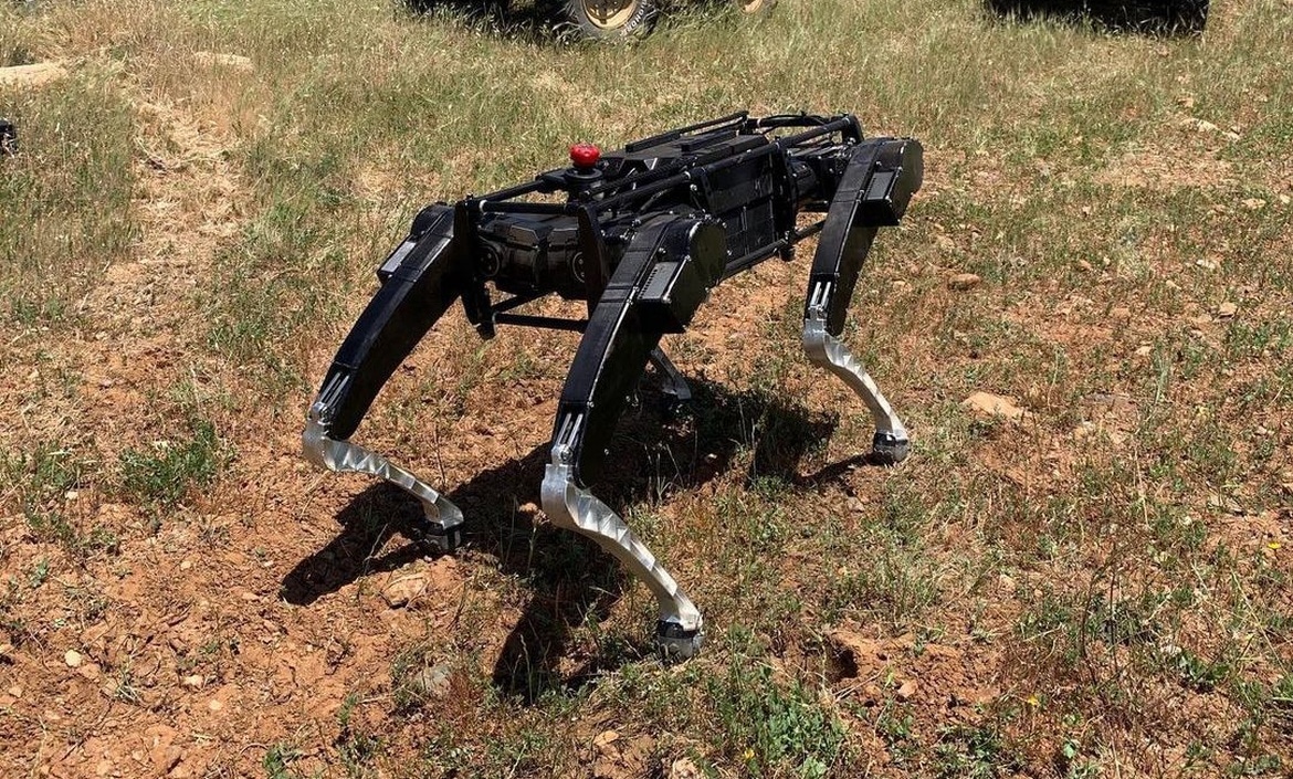 Ghost Robotics Vision 60 Vierbeinige Roboter an der Grenze zu Mexiko