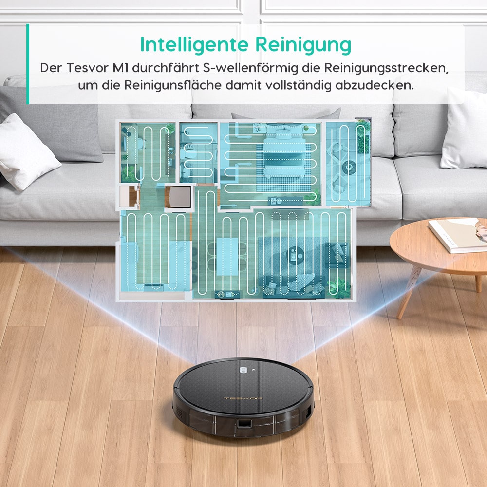 Tesvor M1 Affordable vacuum robot now in discount promotion