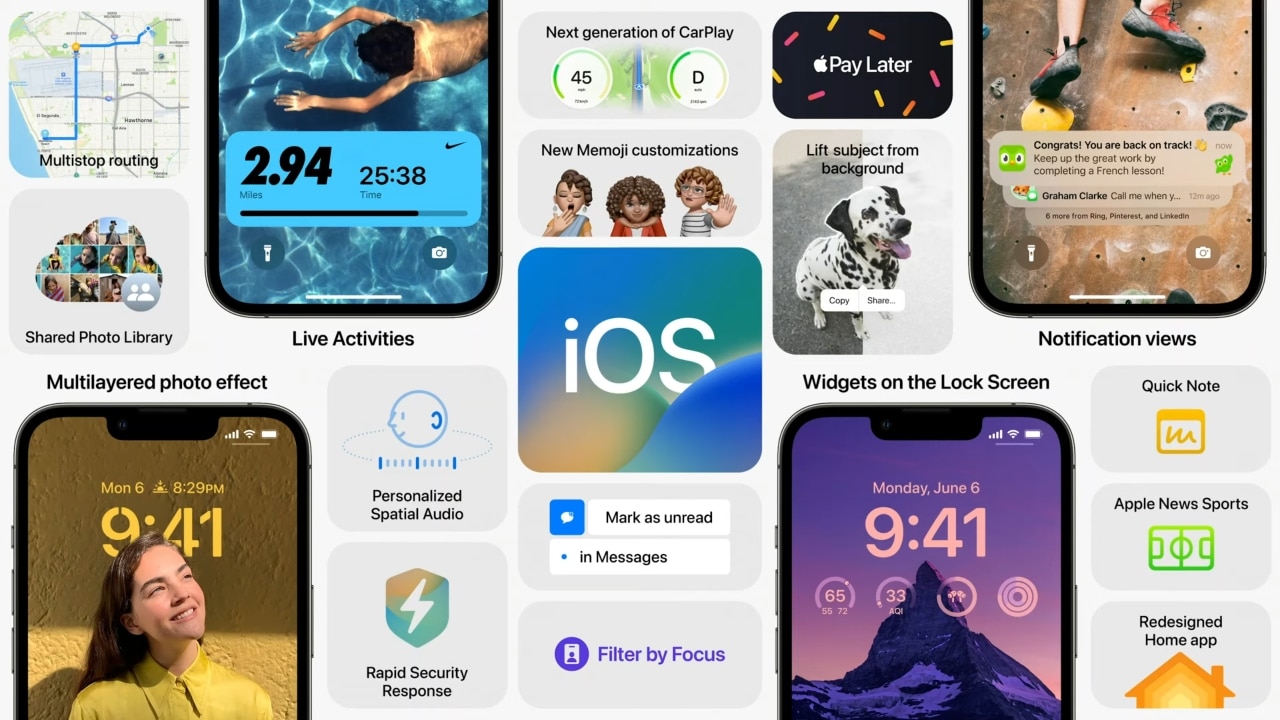 iOS 16 Release New iPhone operating system is finally here