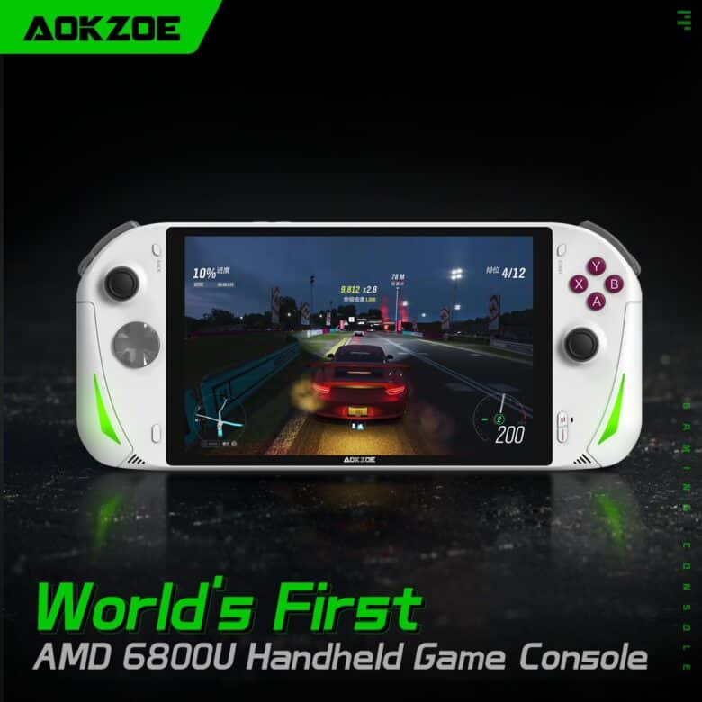 AOKZOE A1 Powerful gaming handheld with AMD Ryzen 6800U launches