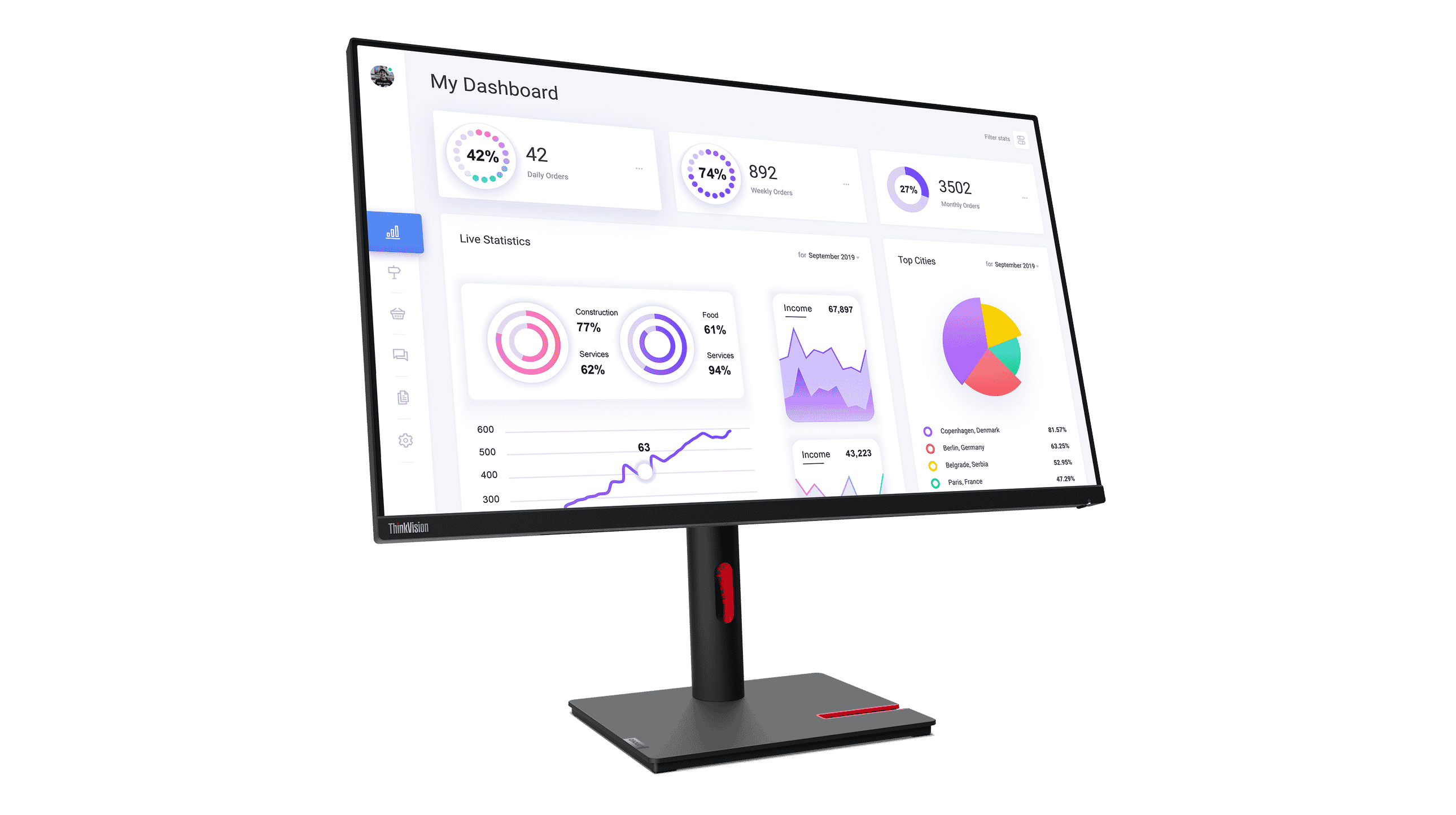 IFA 2022 Three new Lenovo ThinkVision monitors