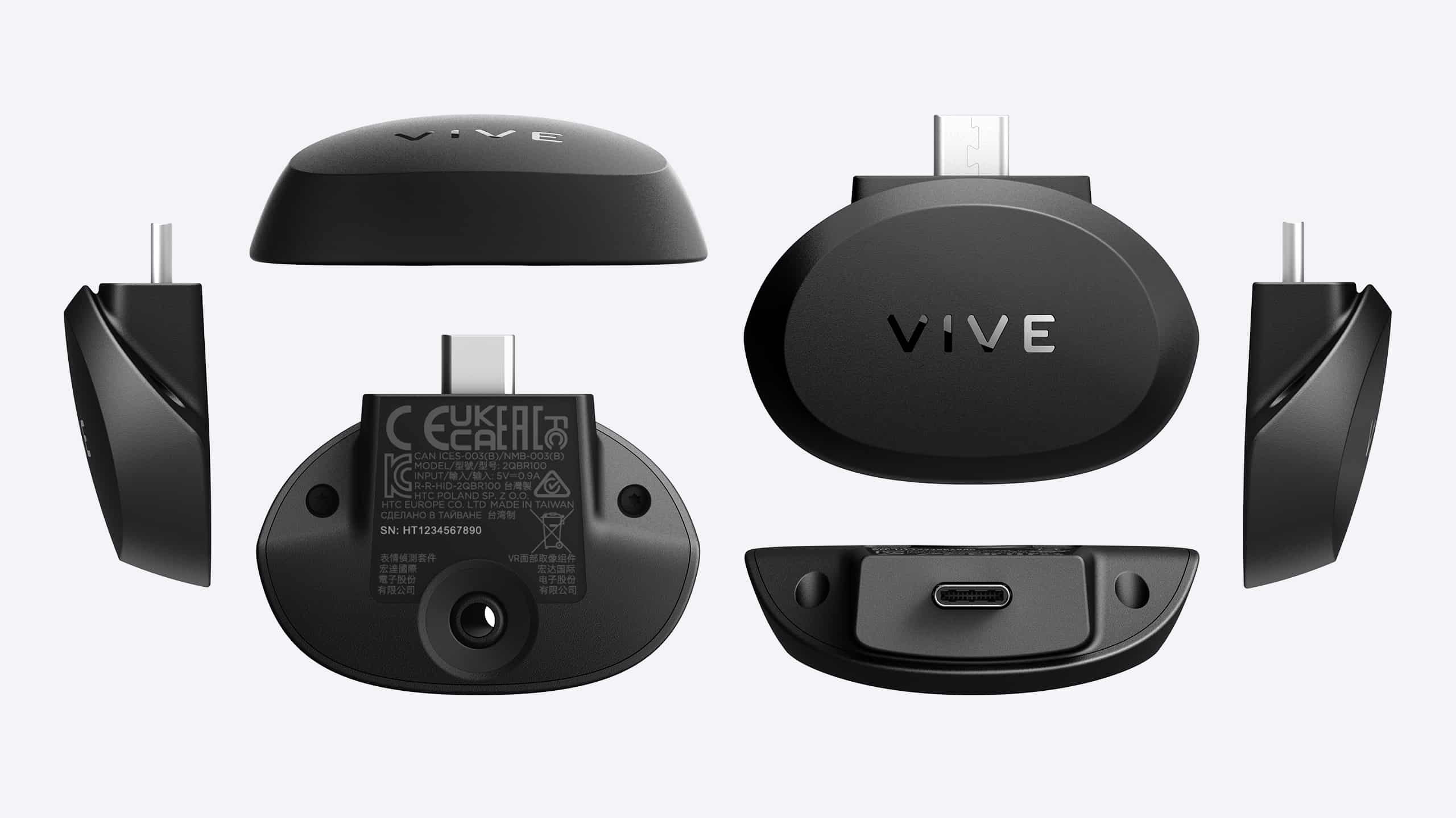 VIVE Focus 3 Eye Tracker and VIVE Focus 3 Facial Tracker