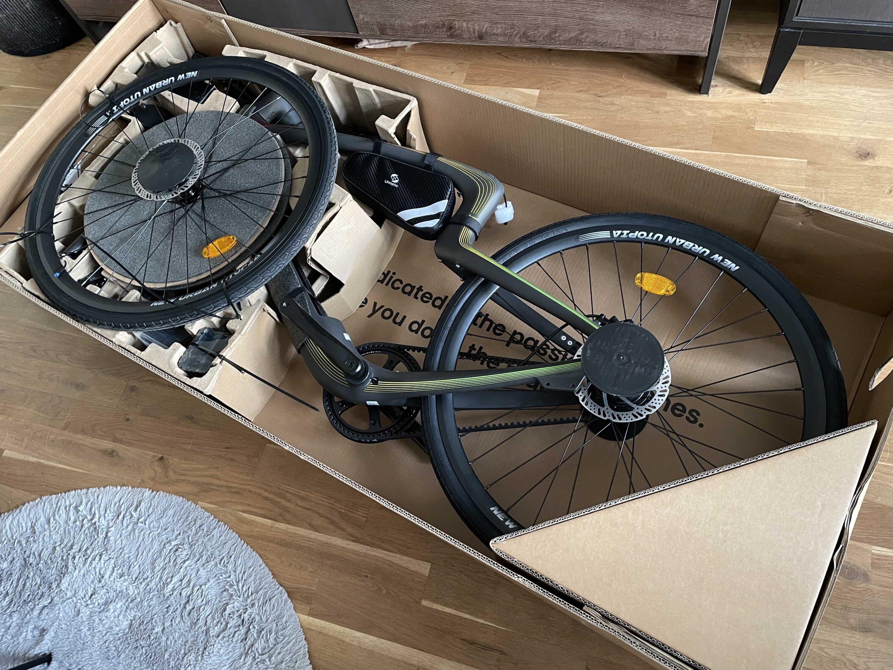 Urtopia Carbon One test lightweight ebike with technology of tomorrow