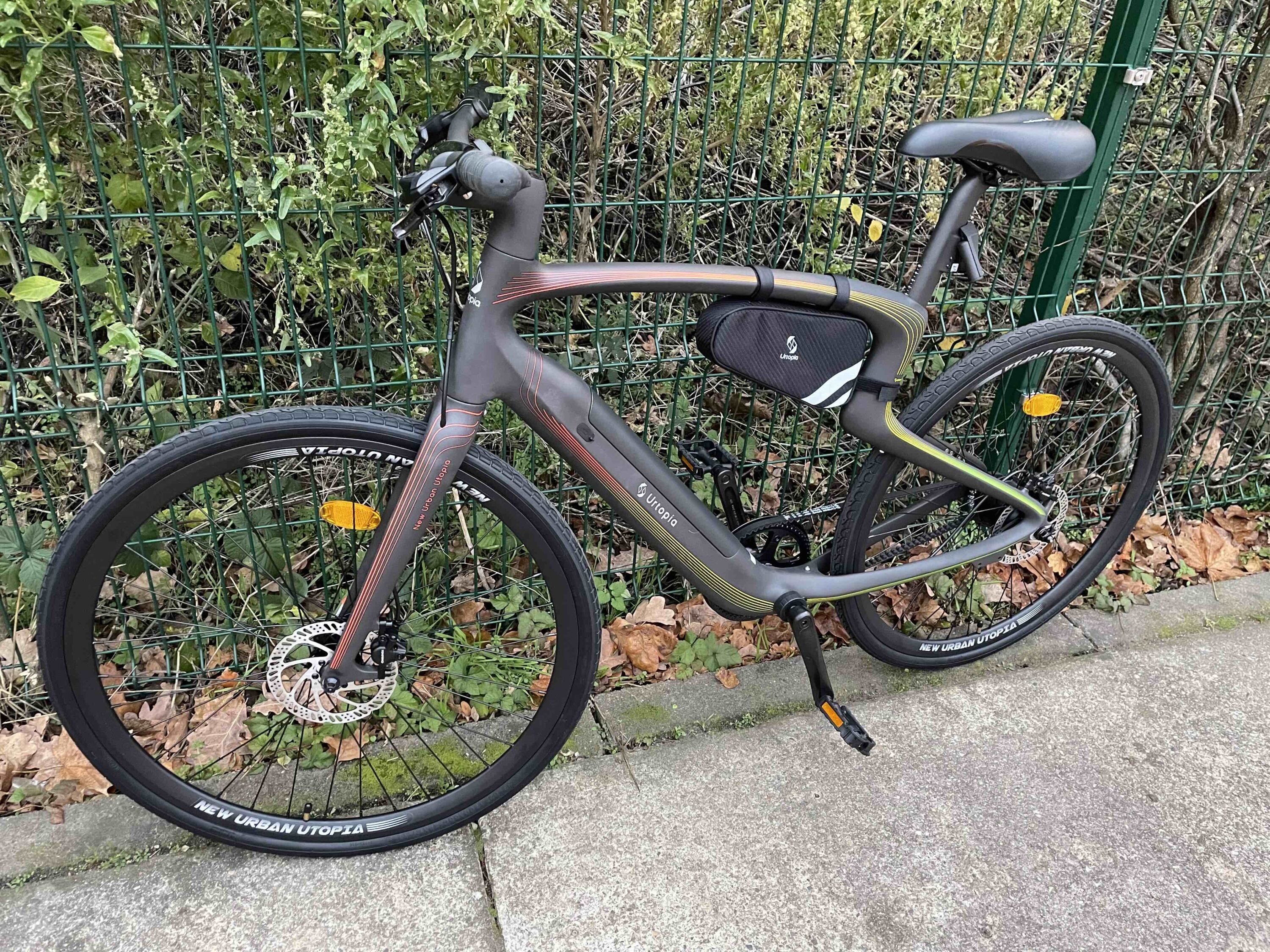 Urtopia Carbon One test lightweight ebike with technology of tomorrow