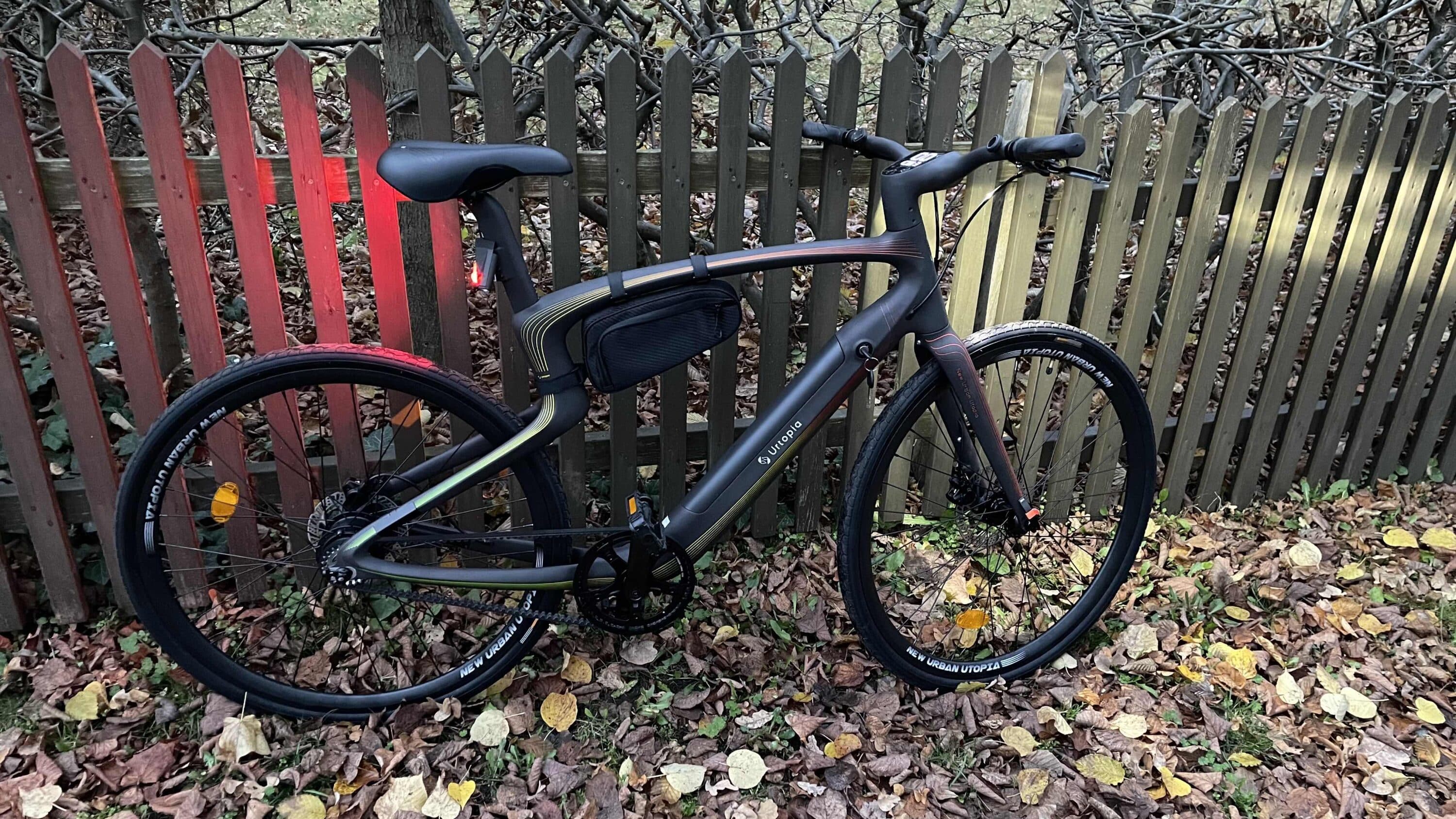 Urtopia Carbon One test lightweight ebike with technology of tomorrow