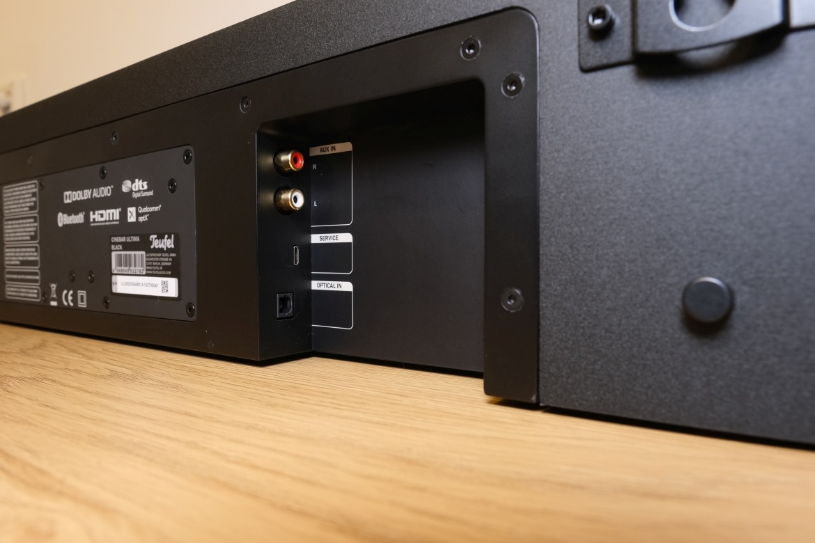 Teufel Cinebar Ultima Test: Wuchtige Soundbar mit sattem Klang