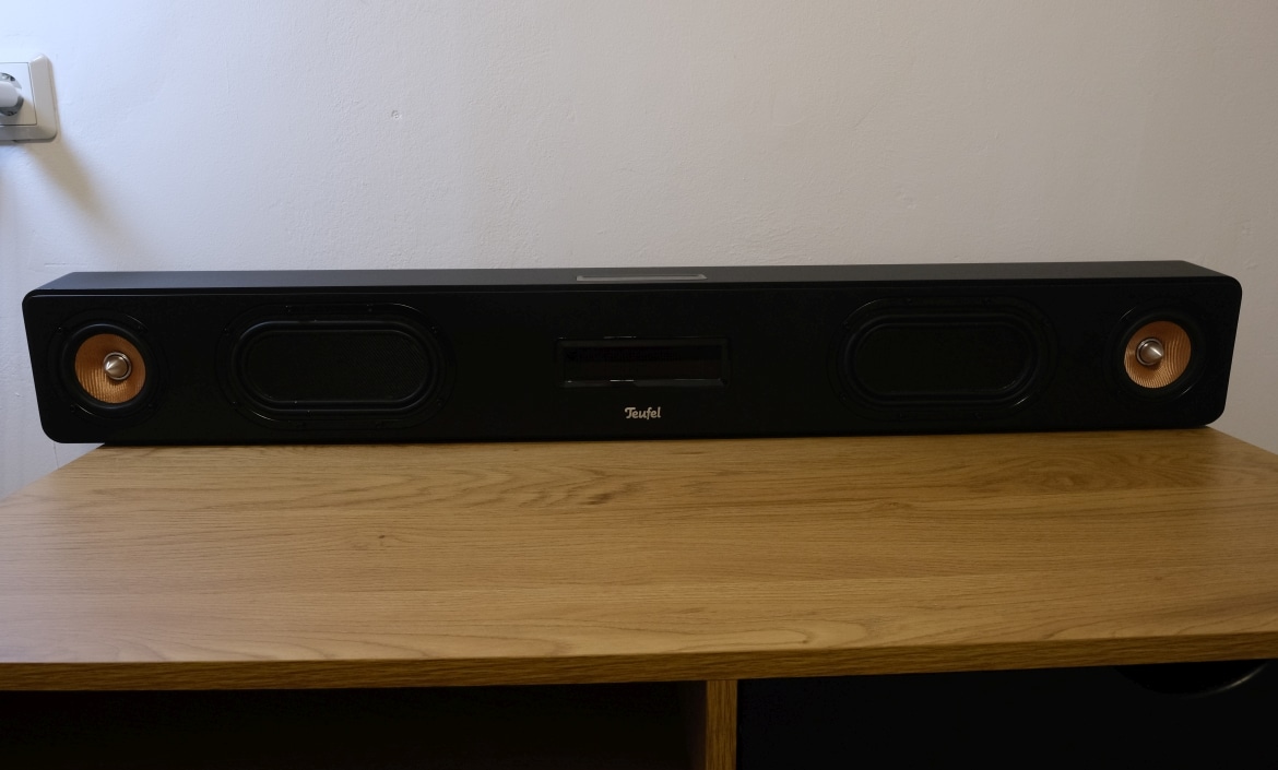 Teufel Cinebar Ultima Test: Massive soundbar with rich sound