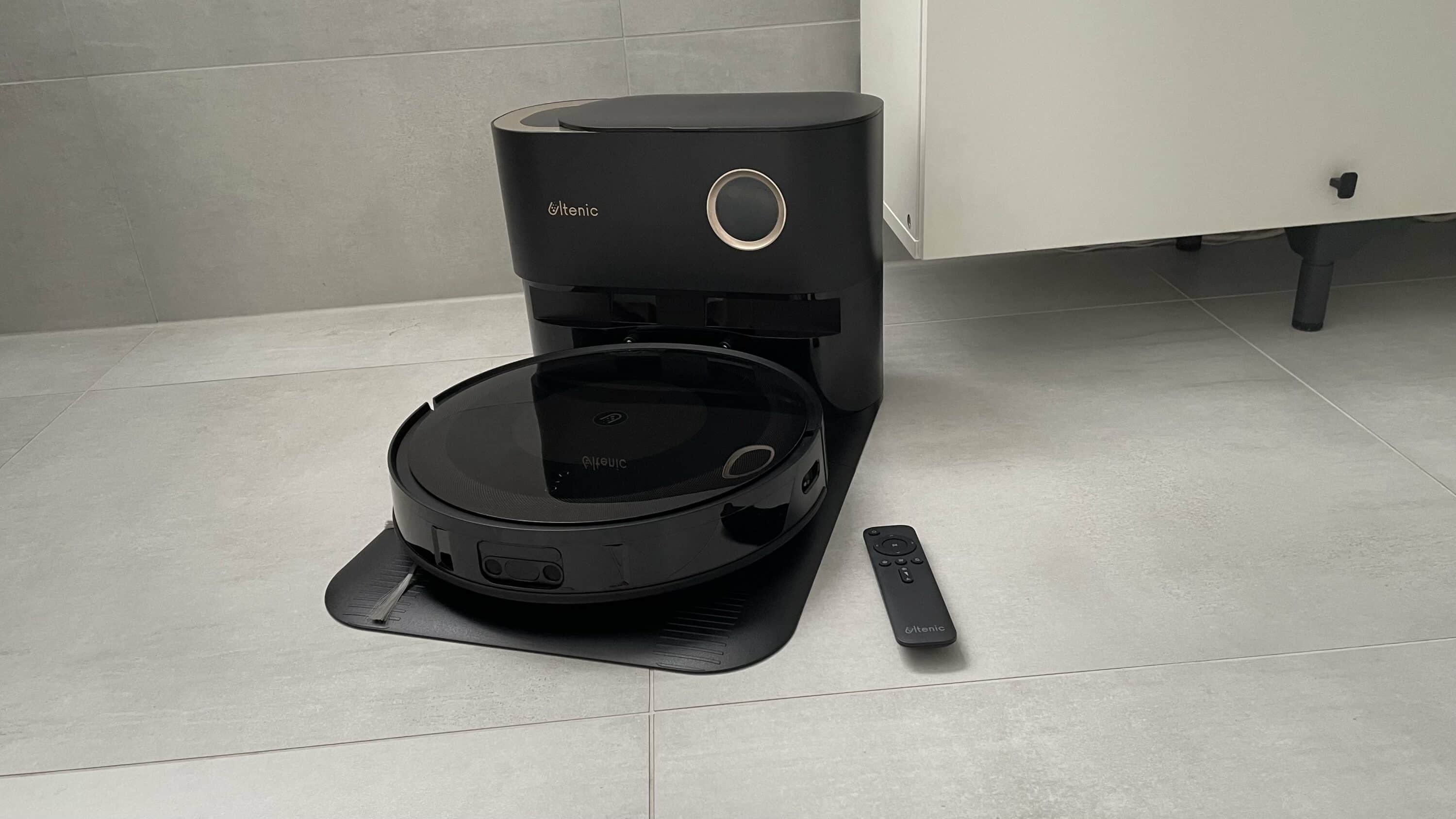 Ultenic TS1 test inexpensive vacuum robot with suction station