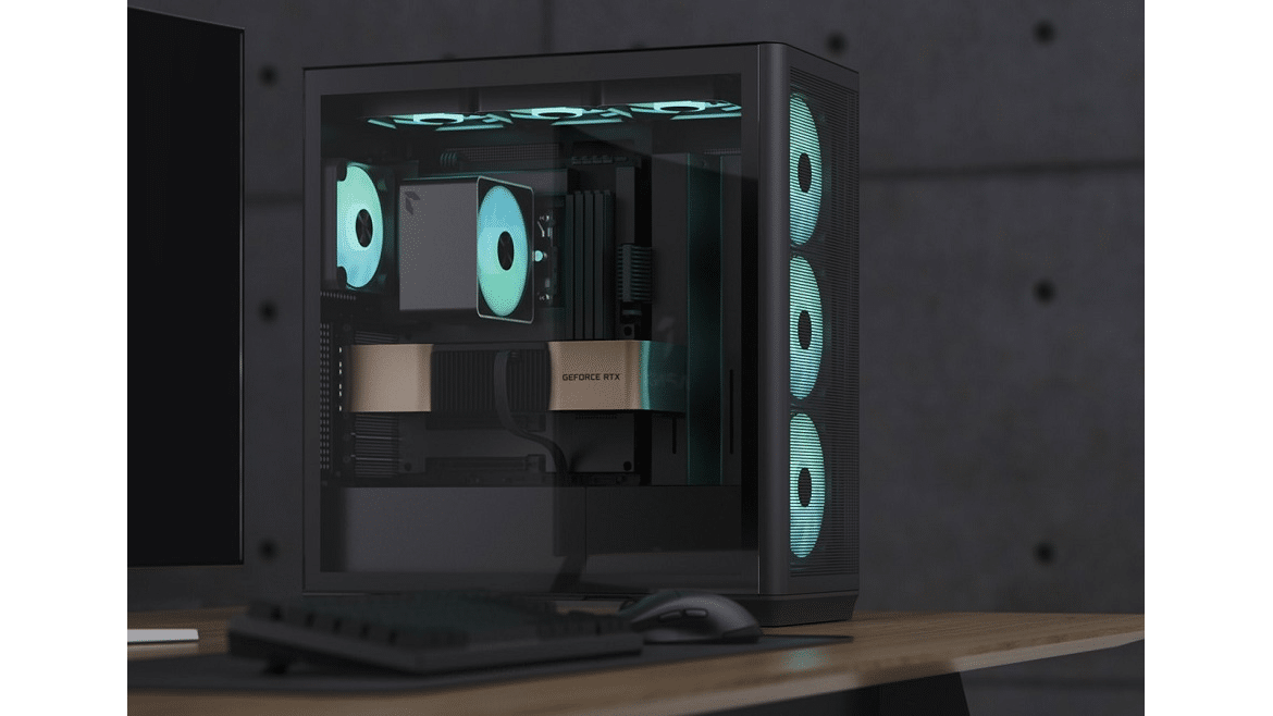 APNX C1 Test - Curved steel meets lots of RGB