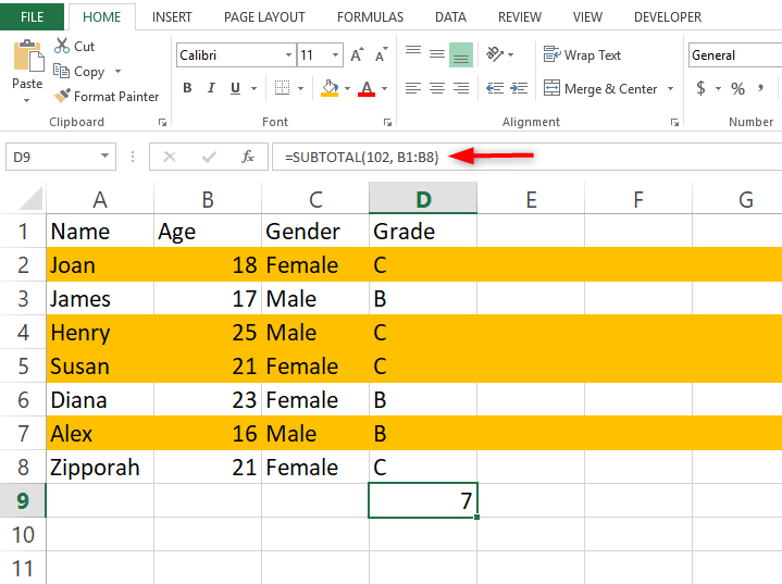Excel Count Cells that are colored Basic Excel Tutorial