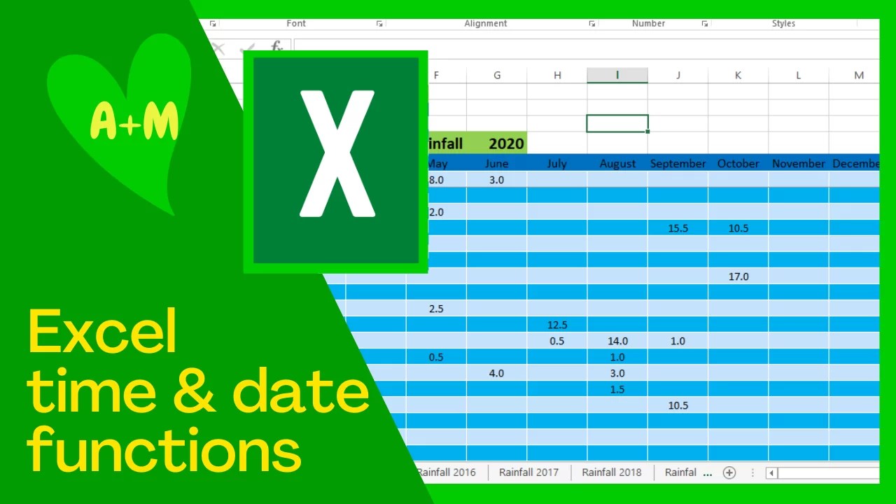 Excel time and date functions ← Basic Lowdown.. No waffle