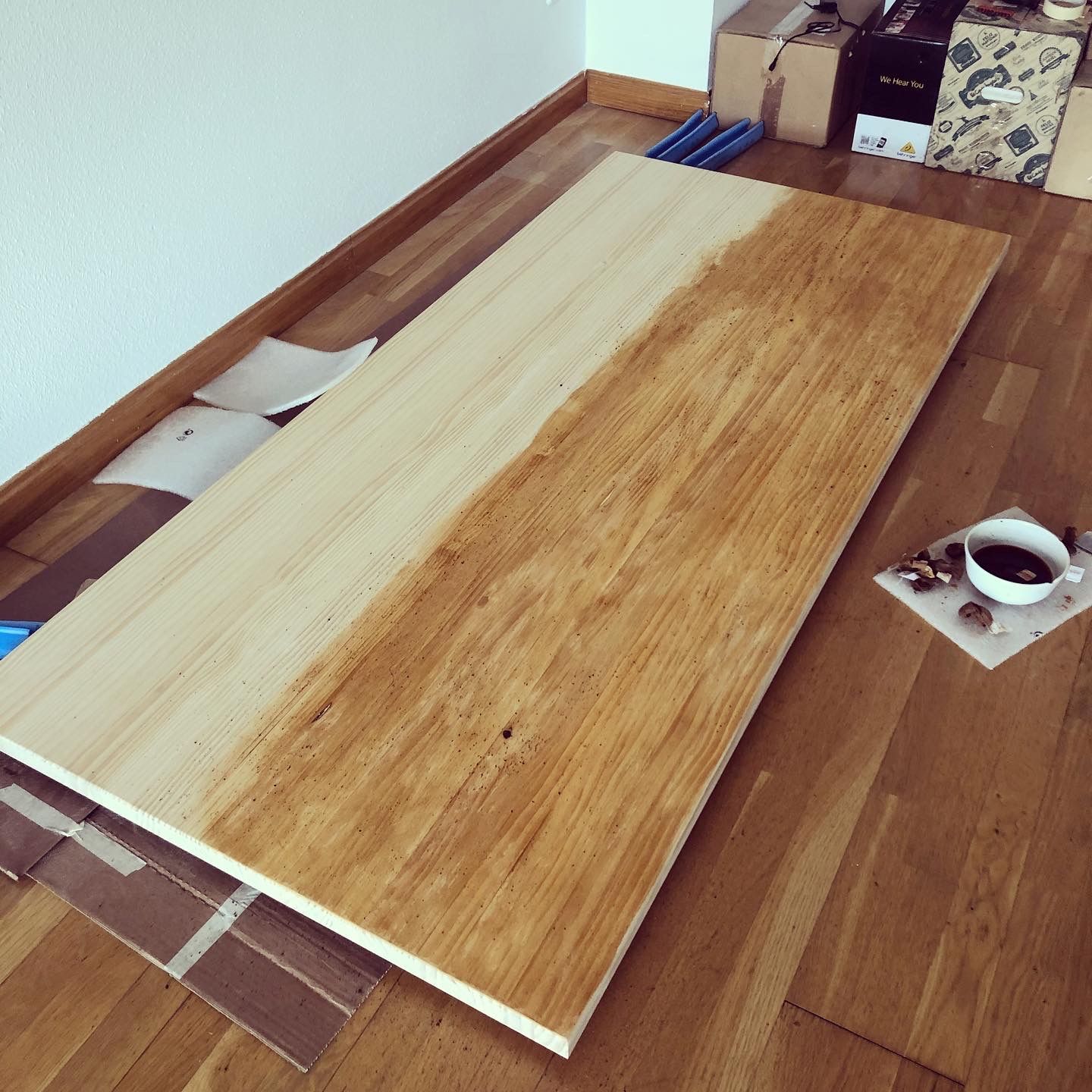 Basicmadera Cómo comprar tablero de madera a medida y hacerte tu propia mesa de oficina para casa