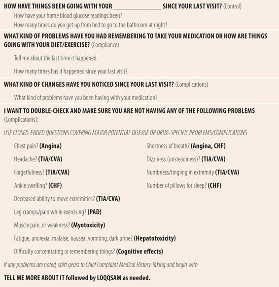 Obtaining a Patient History Basicmedical Key