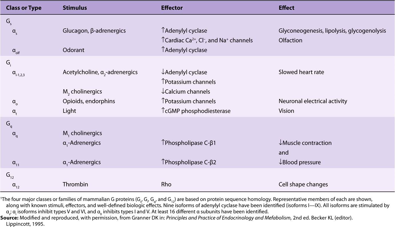 Hormone Action & Signal Transduction Basicmedical Key