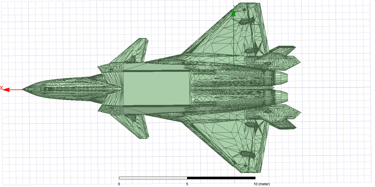 J20 Radar Scattering Simulation Pakistan Defence