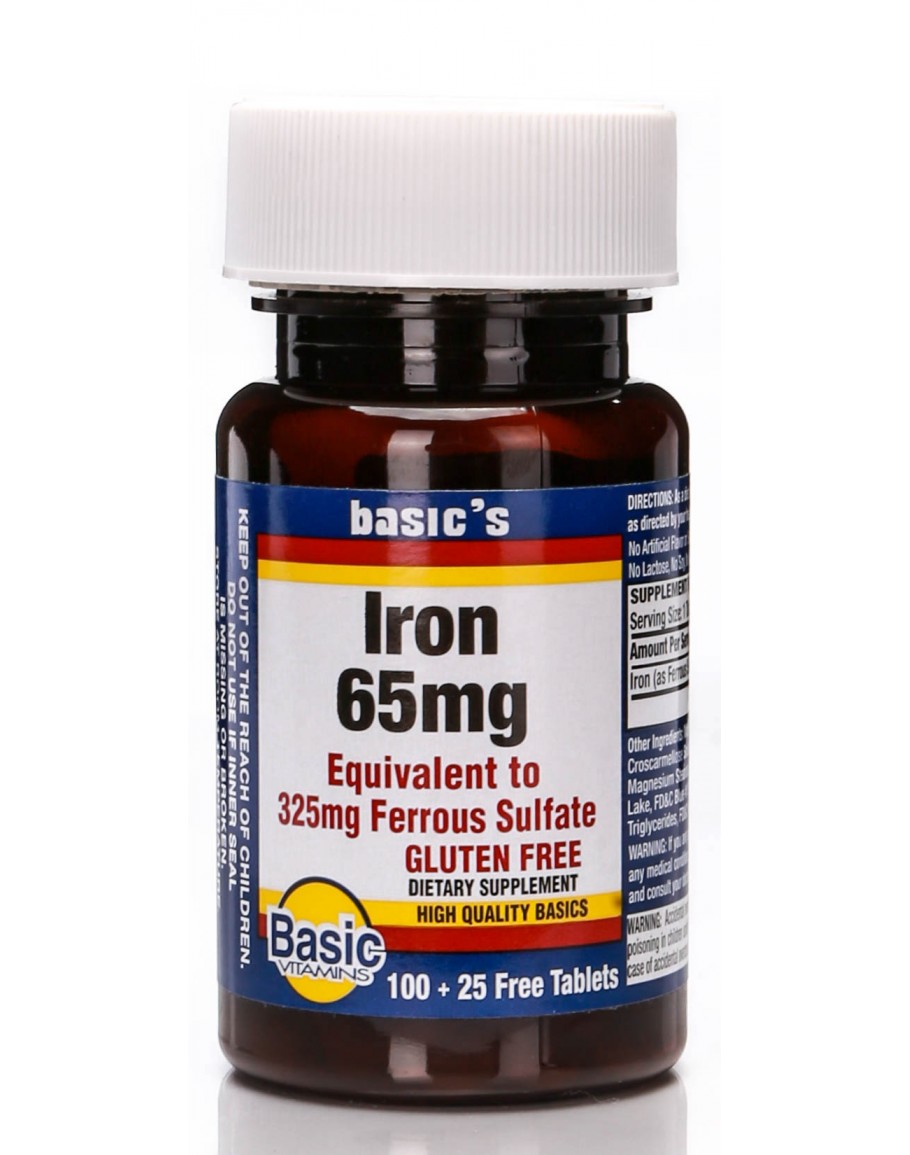 IRON Tablets 65mg.