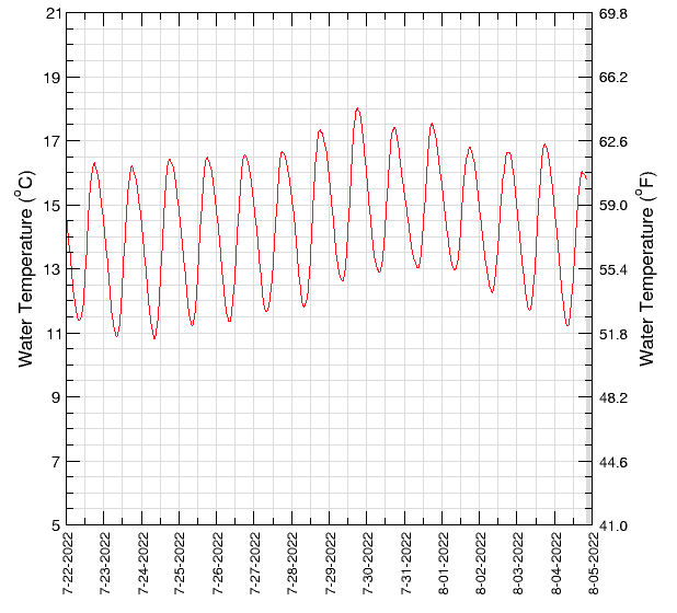 Water Temperature Influences in Rivers and Streams