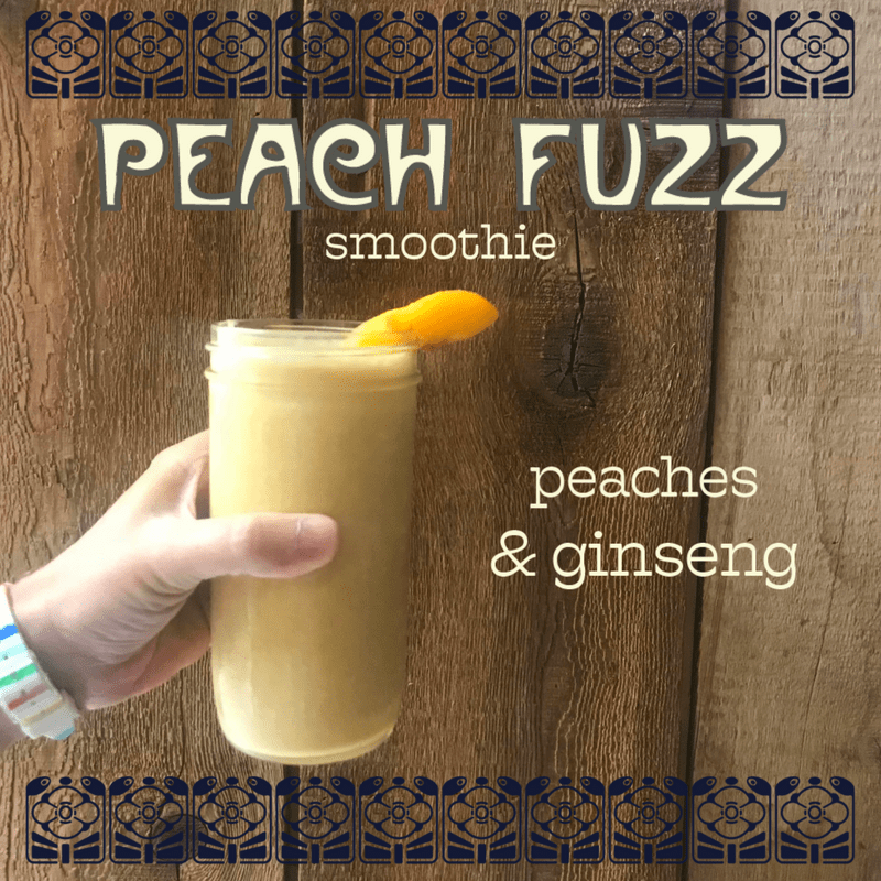 Basil Bandwagon Natural Market We think this Month’s Smoothie is Peachy.