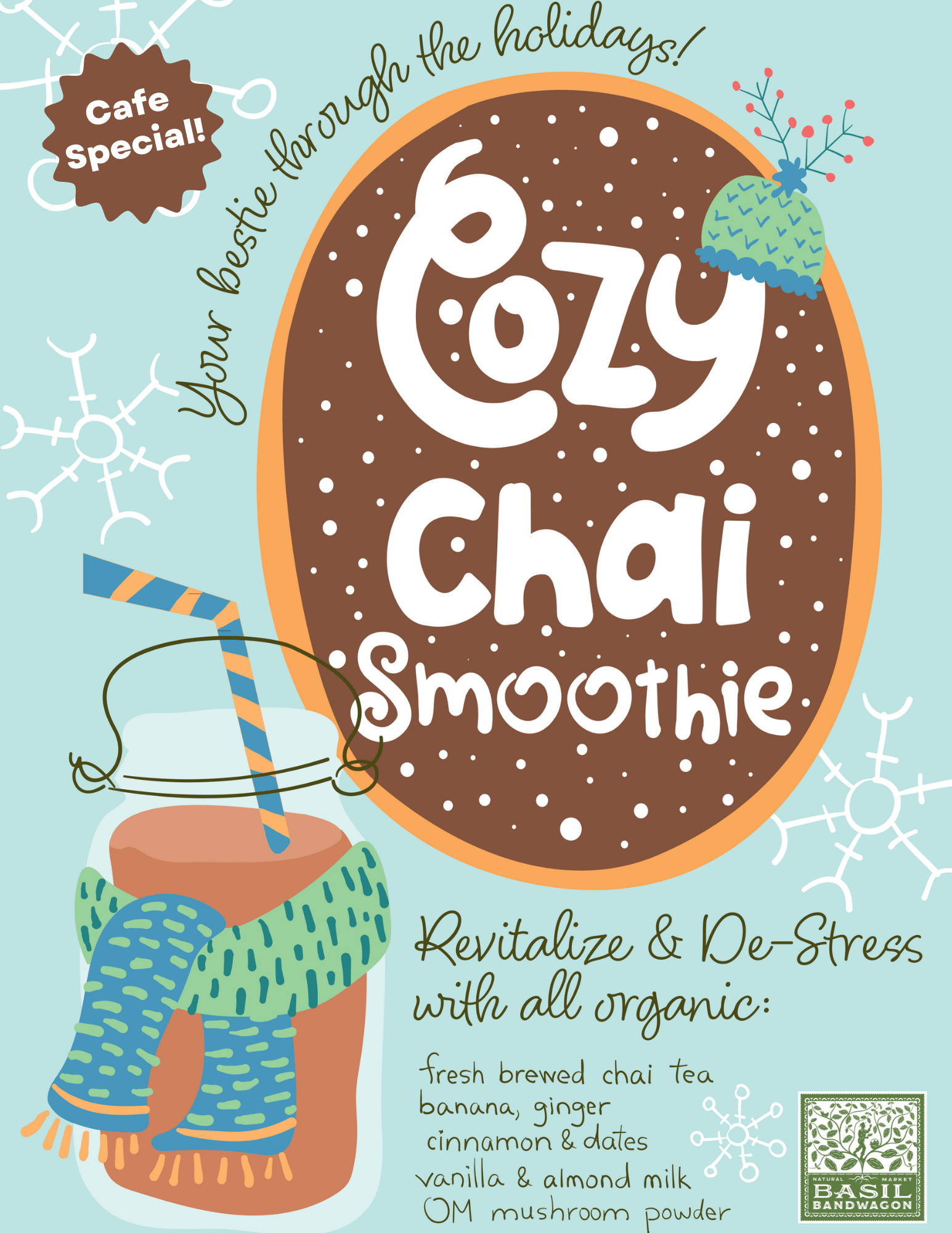 Basil Bandwagon Natural Market Monthly Sales Flyer